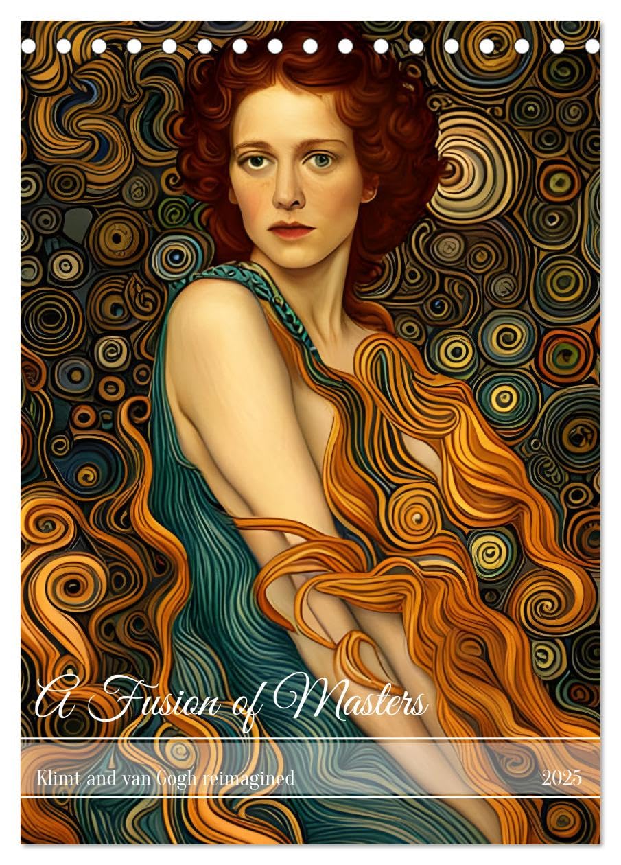 A Fusion of Masters (Tischkalender 2025 DIN A5 hoch), CALVENDO Monatskalender Books