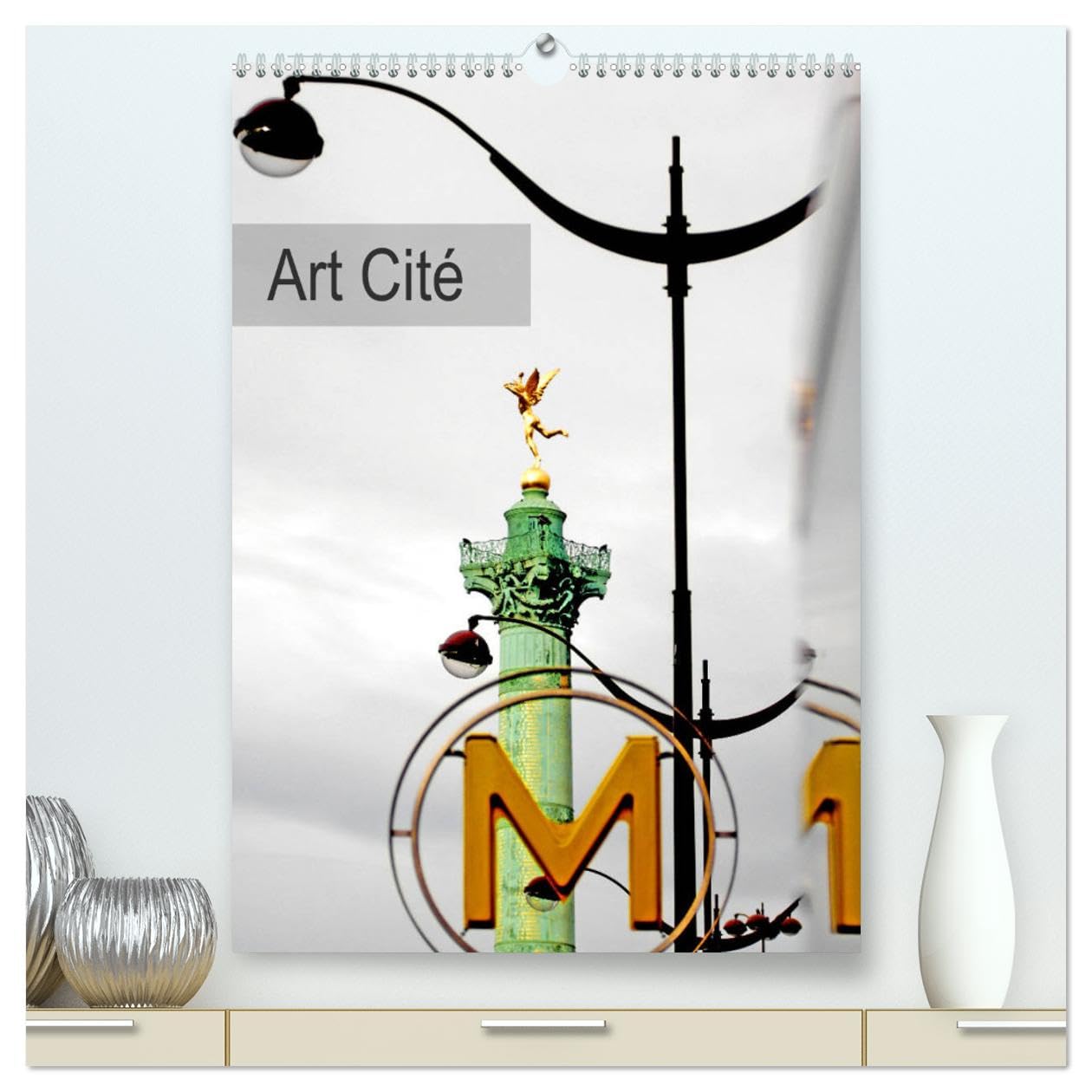 Art Cité (hochwertiger Premium Wandkalender 2025 DIN A2 hoch), Kunstdruck in Hochglanz Books