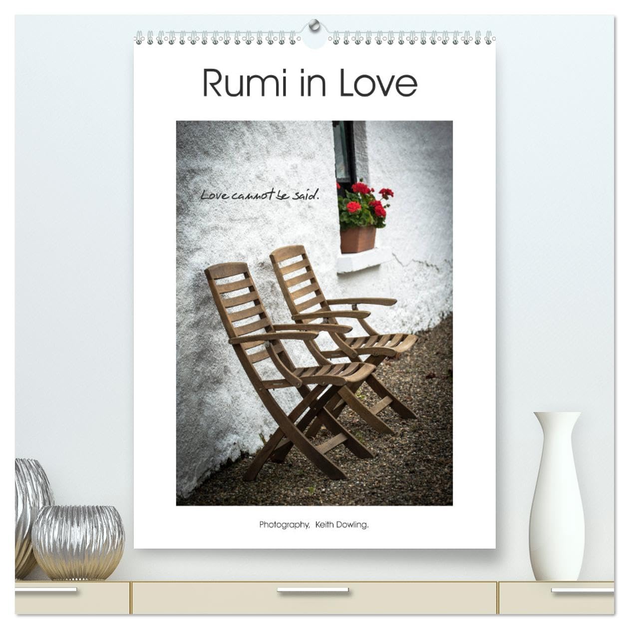 Rumi in Love (hochwertiger Premium Wandkalender 2025 DIN A2 hoch), Kunstdruck in Hochglanz Books