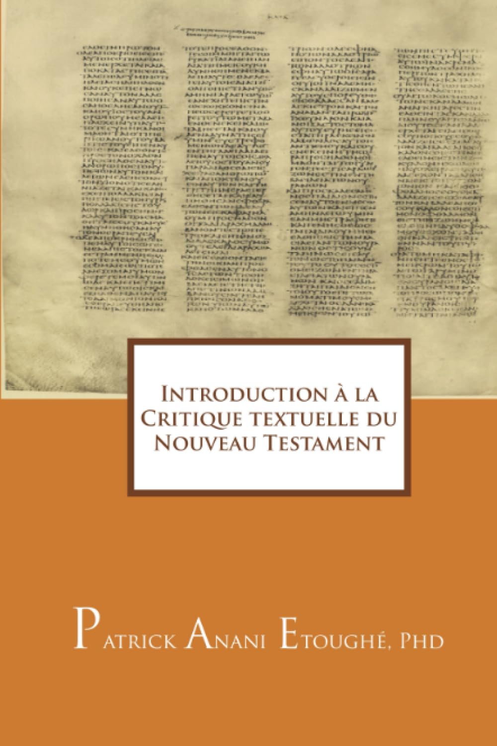 Introduction à la Critique textuelle du Nouveau Testament book