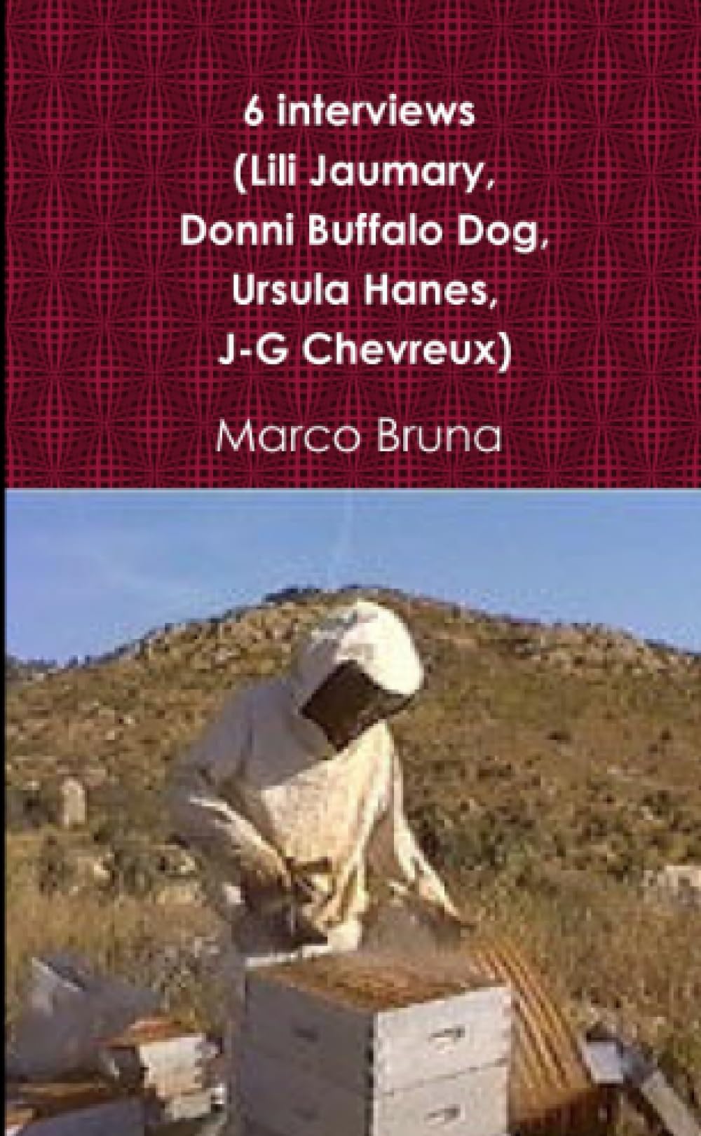 6 interviews (Lili Jaumary, Donni Buffalo Dog, Ursula Hanes, J-G Chevreux) book