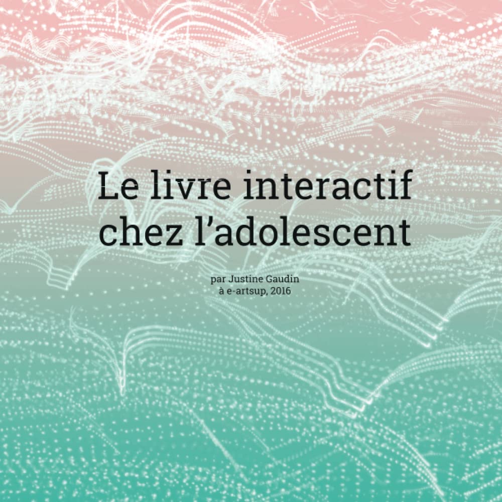 Le livre interactif chez les adolescents book