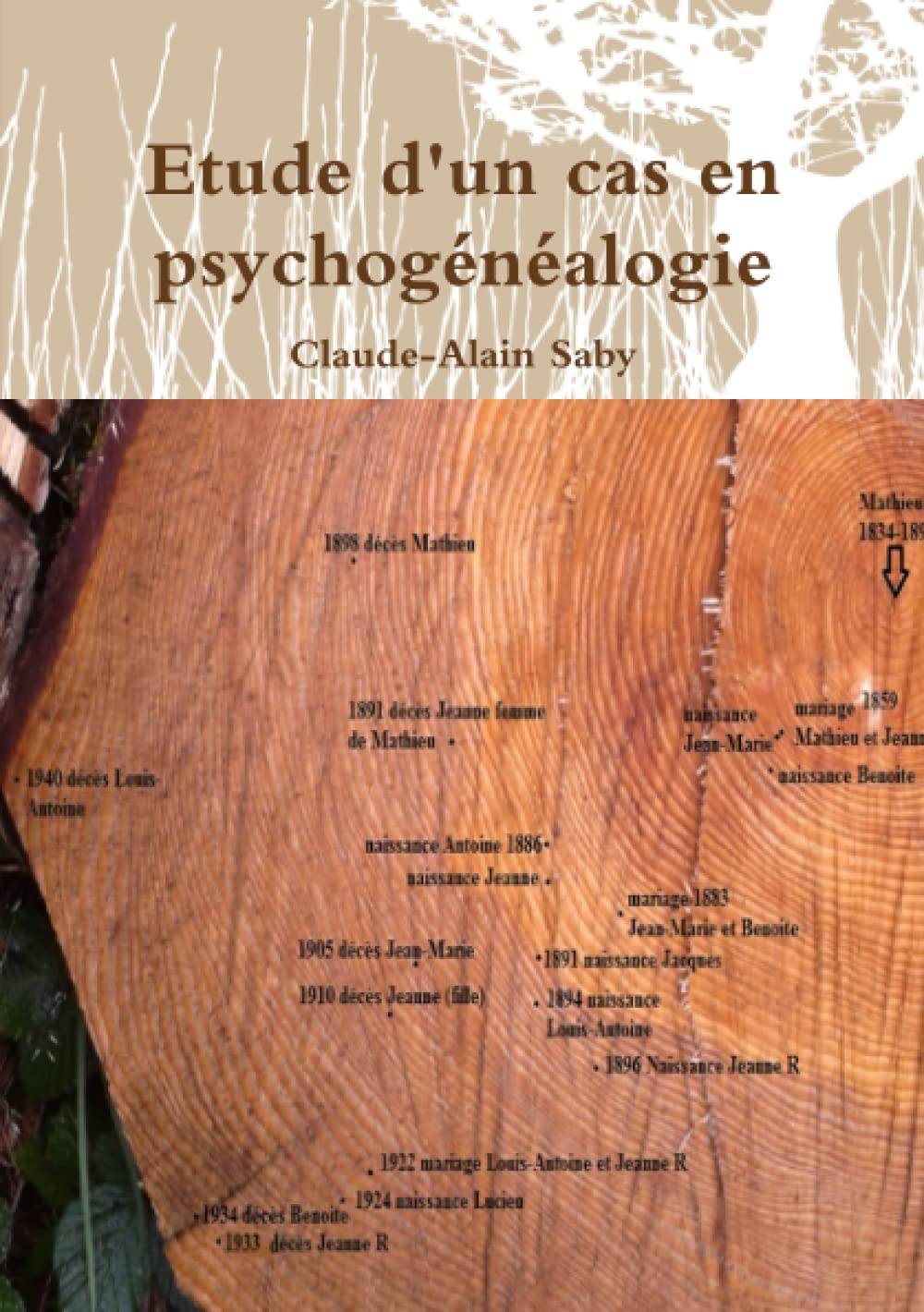 Etude d'un cas en psychogénéalogie book