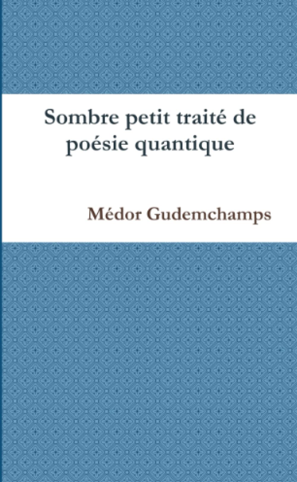 Sombre petit traité de poésie quantique book