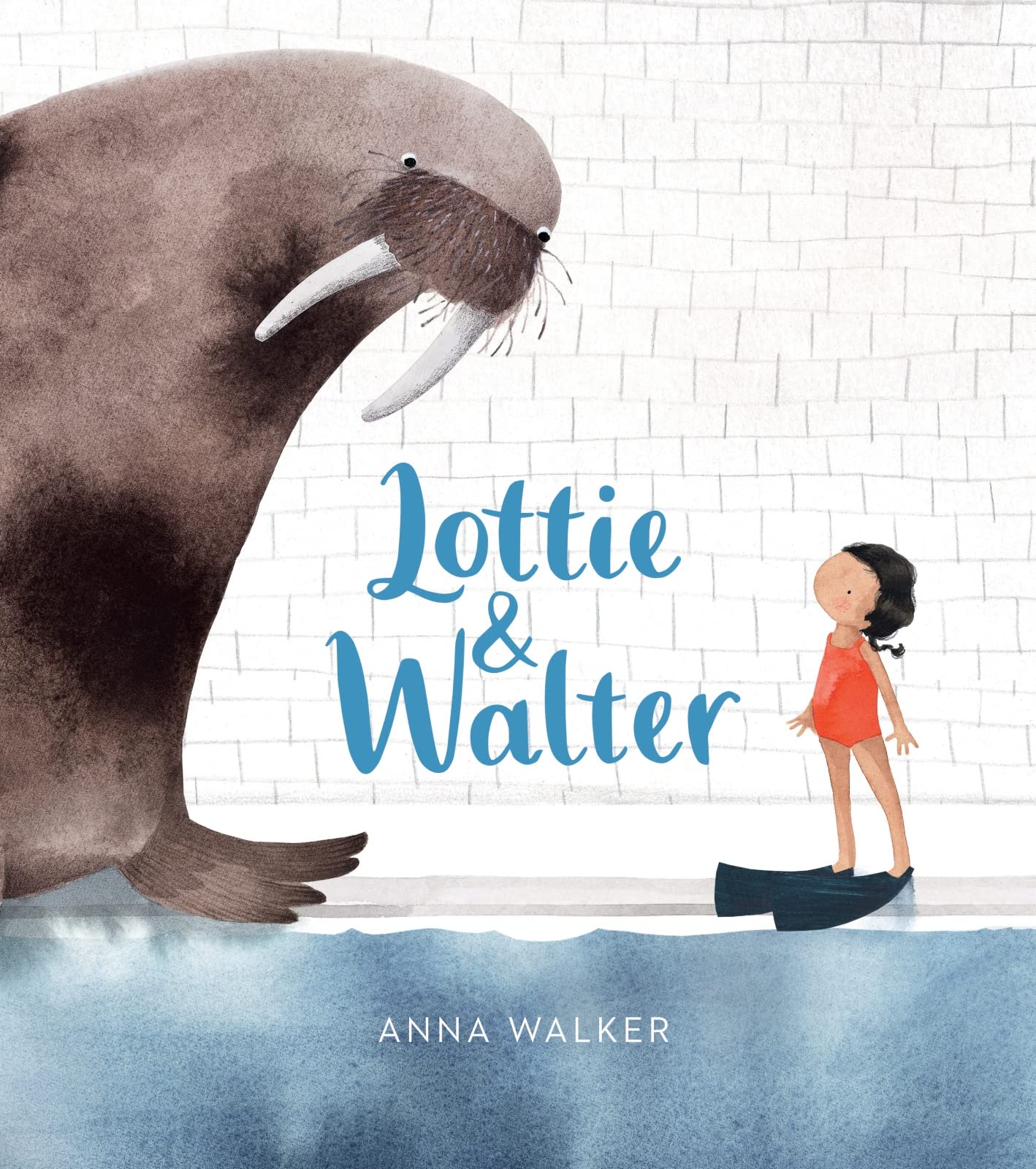 Lottie & Walter: A Picture Book About Swimming, Courage, and Friendship for Children (Ages 4-7) Leisure & Fun