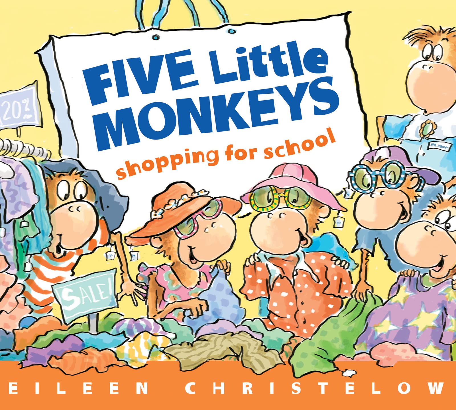 Five Little Monkeys Shopping for School (A Five Little Monkeys Story) Lifestyle