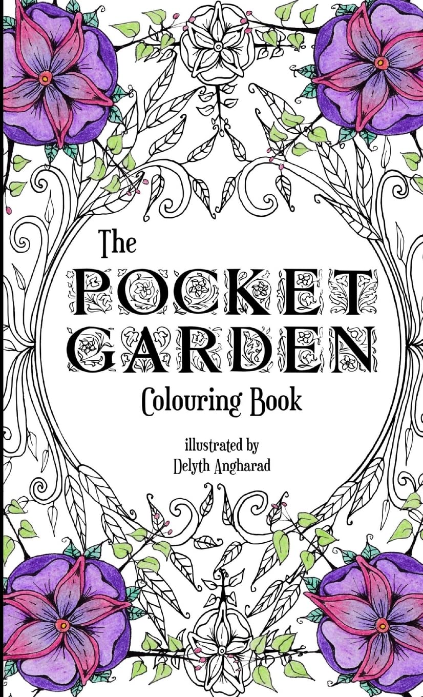 The Pocket Garden Colouring Book Hobbies & Crafts