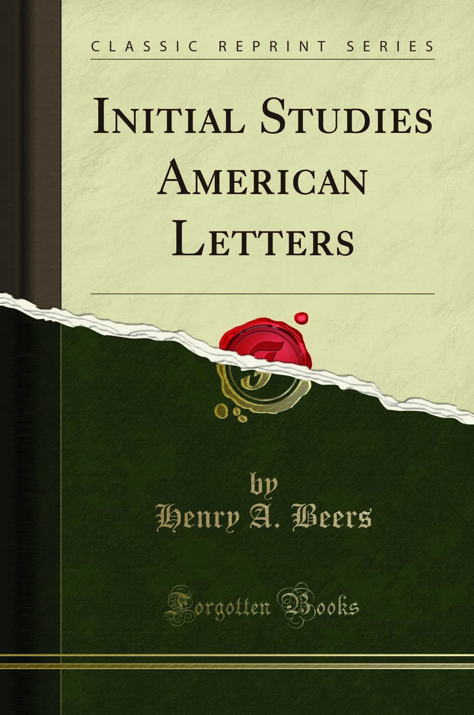 Product Image: Initial Studies American Letters (Classic Reprint)