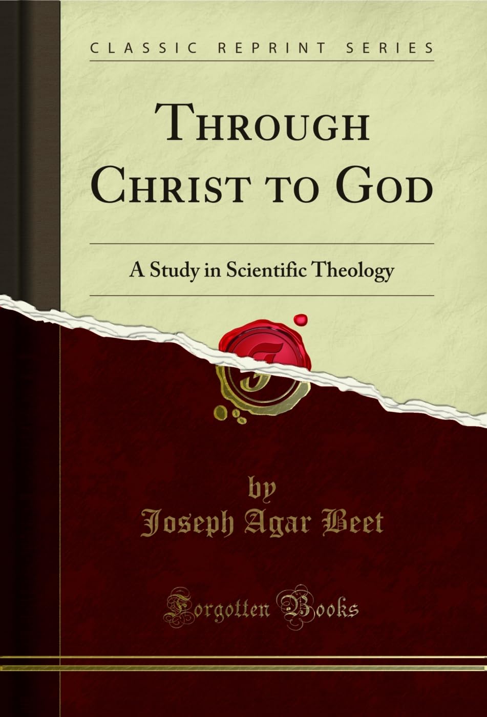 Through Christ to God: A Study in Scientific Theology (Classic Reprint) Social Sciences