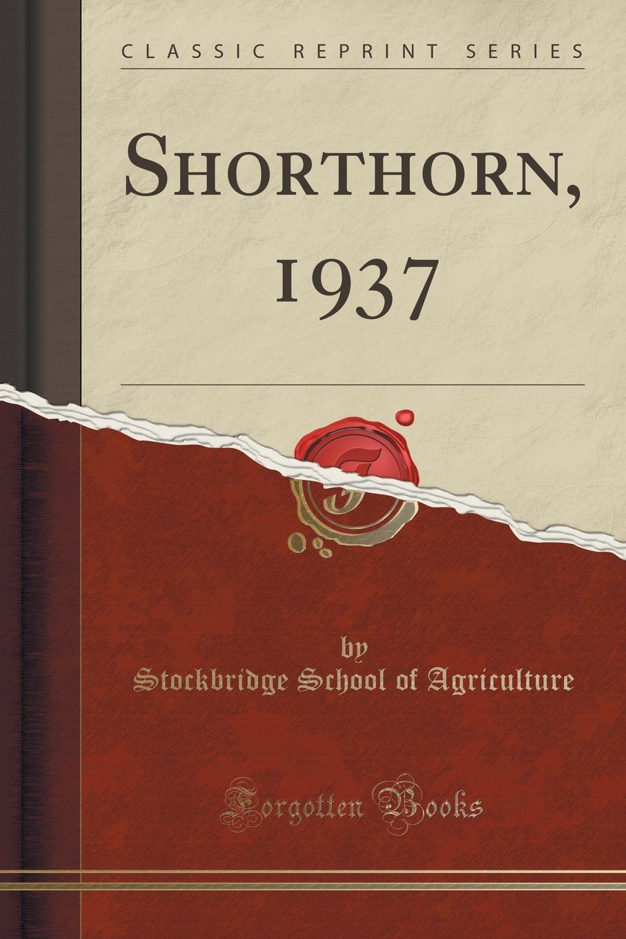 Shorthorn, 1937 (Classic Reprint) Reference Books