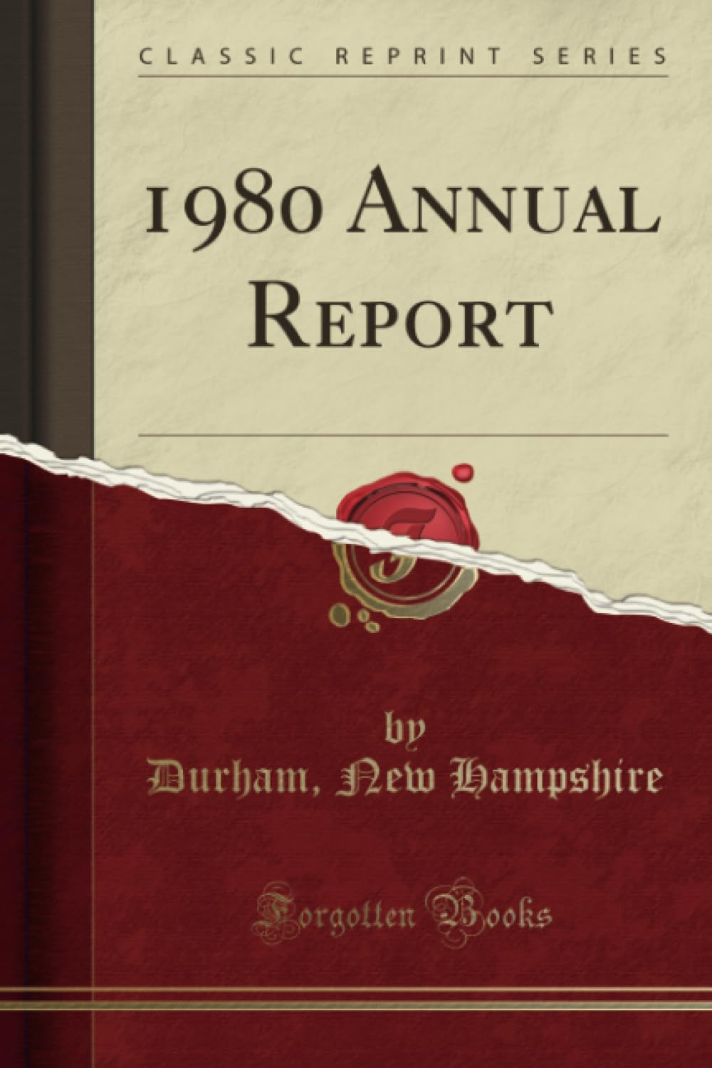 1980 Annual Report (Classic Reprint) Reference Books