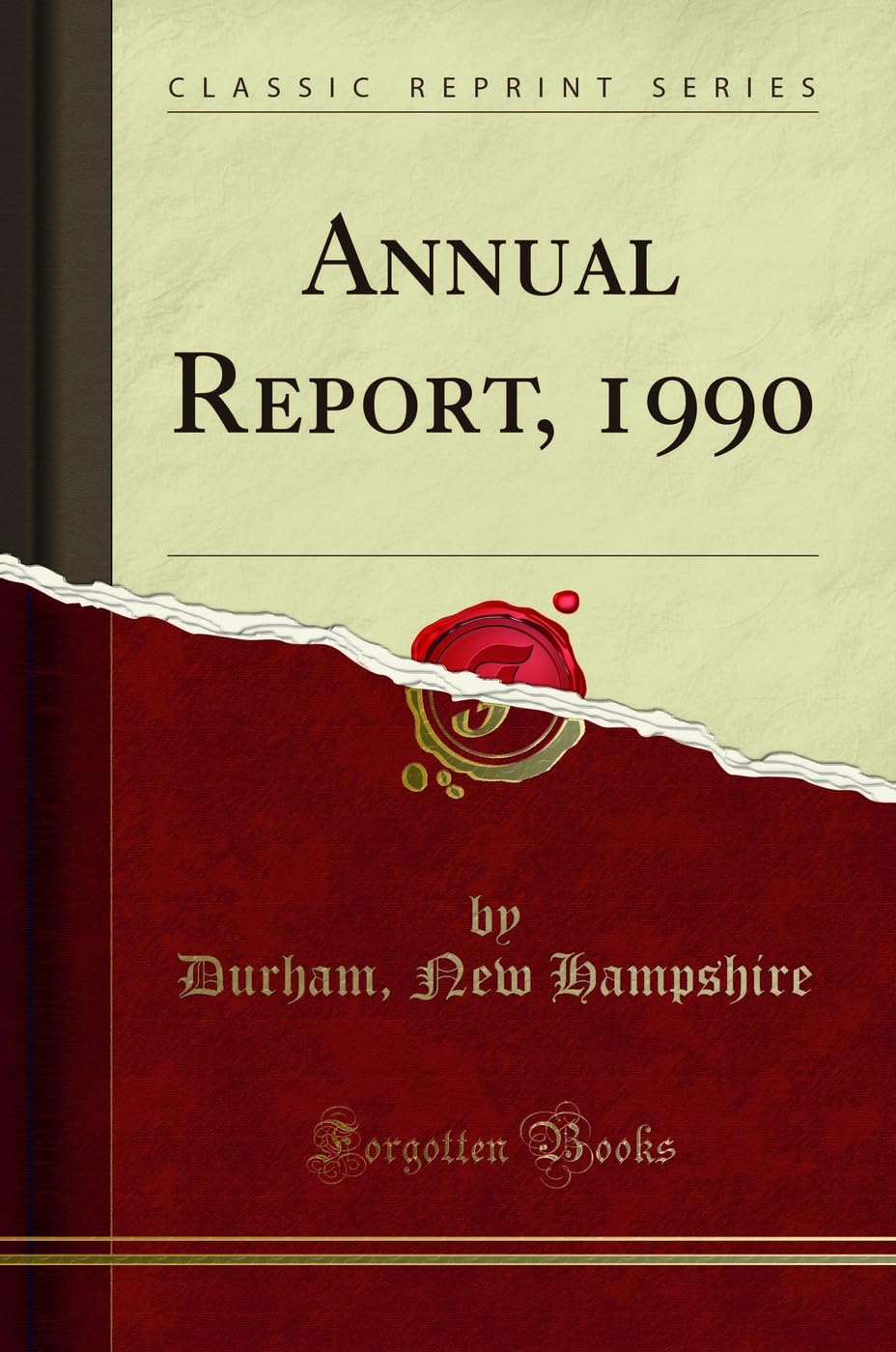 Annual Report, 1990 (Classic Reprint) Reference Books