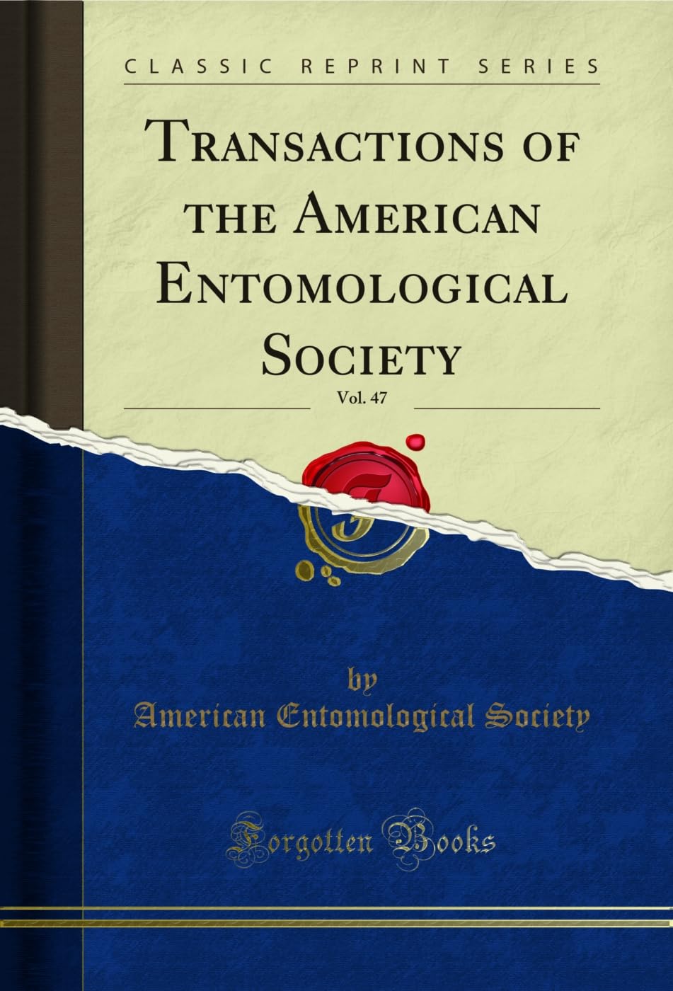 Transactions of the American Entomological Society, Vol. 47 (Classic Reprint) Business & Technology