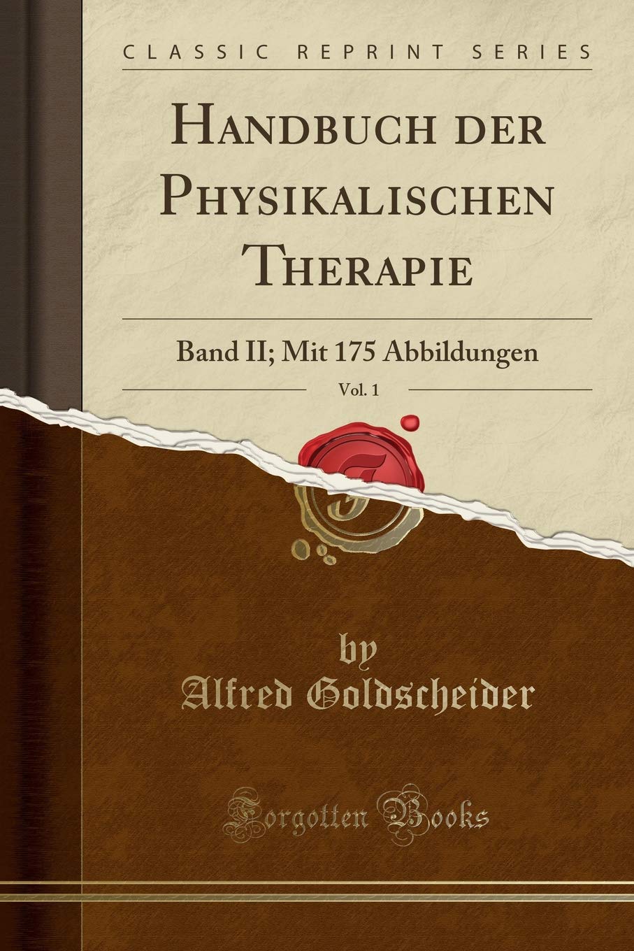 Handbuch der Physikalischen Therapie, Vol. 1: Band II; Mit 175 Abbildungen (Classic Reprint) Health, Nutrition & Fitness