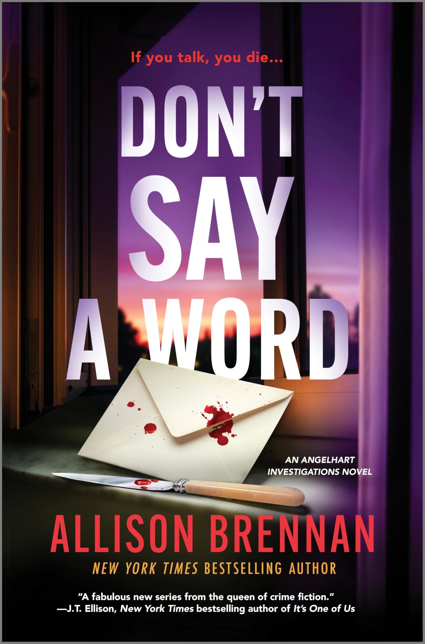 Don't Say a Word (Angelhart Investigations, 2) Contemporary literature