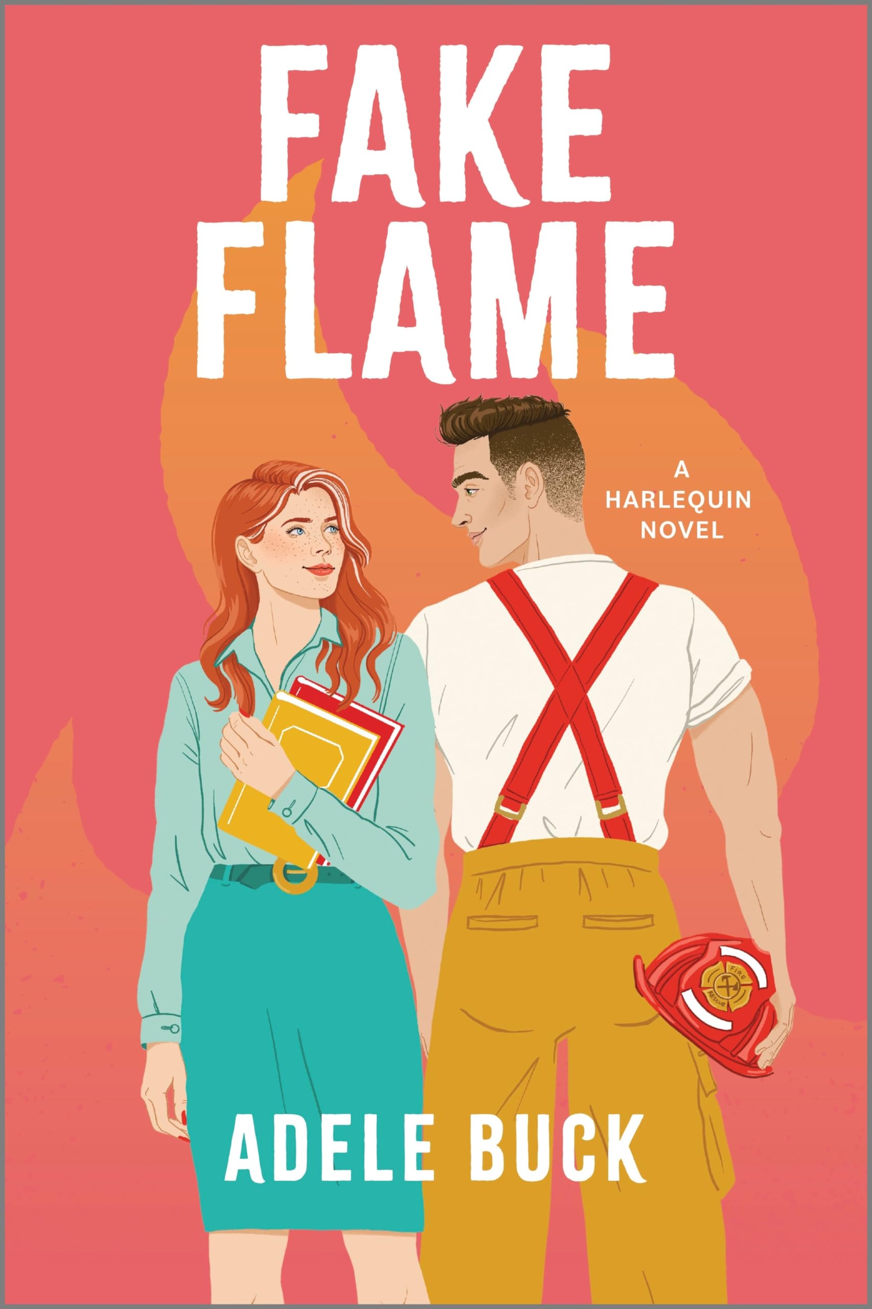 Fake Flame: A Spicy Fake Dating Firefighter Romance (First Responders, 1, Band 1) Contemporary literature