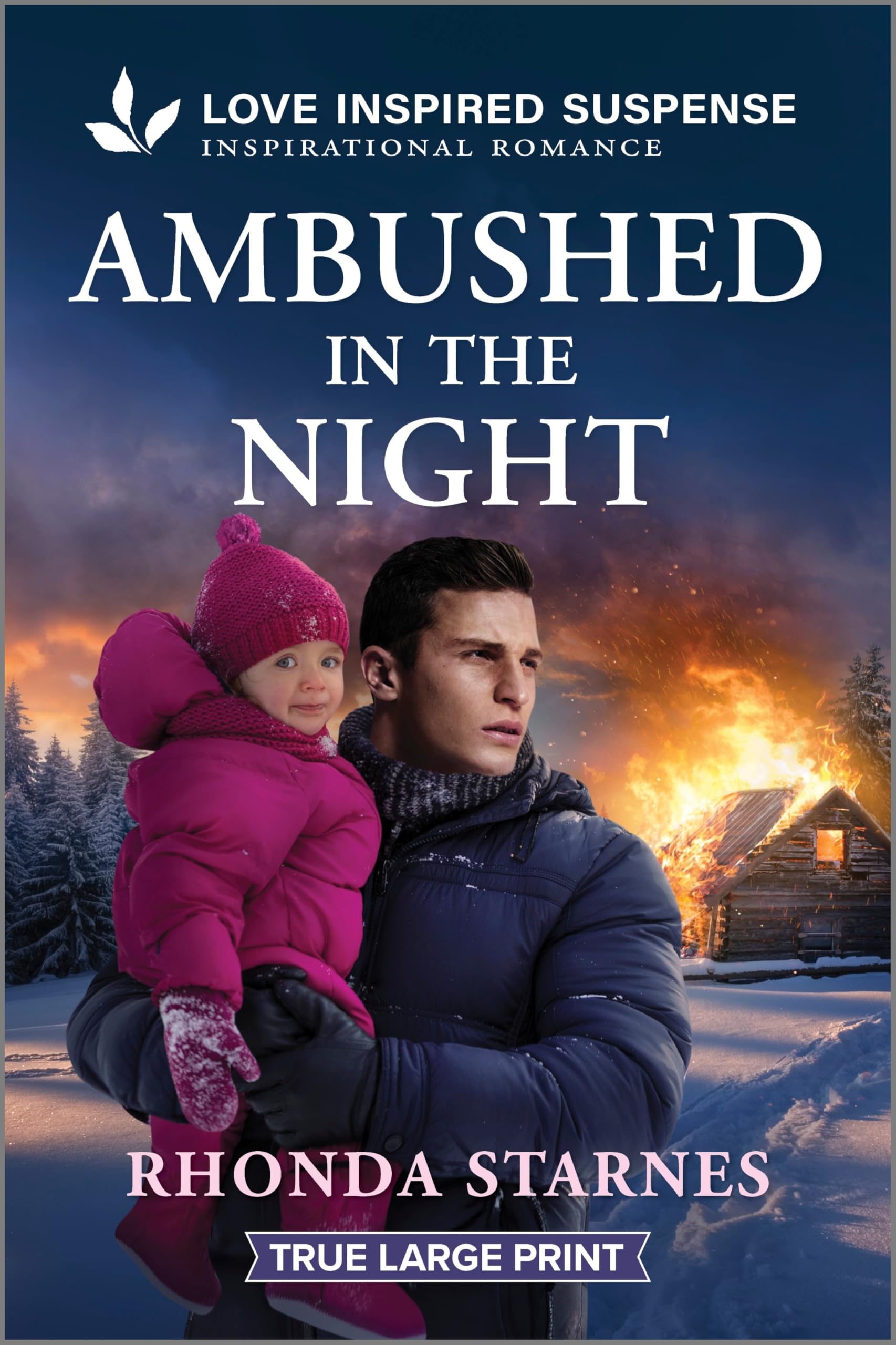 Ambushed in the Night (Love Inspired Suspense (Large Print)) Suspense & Thrillers