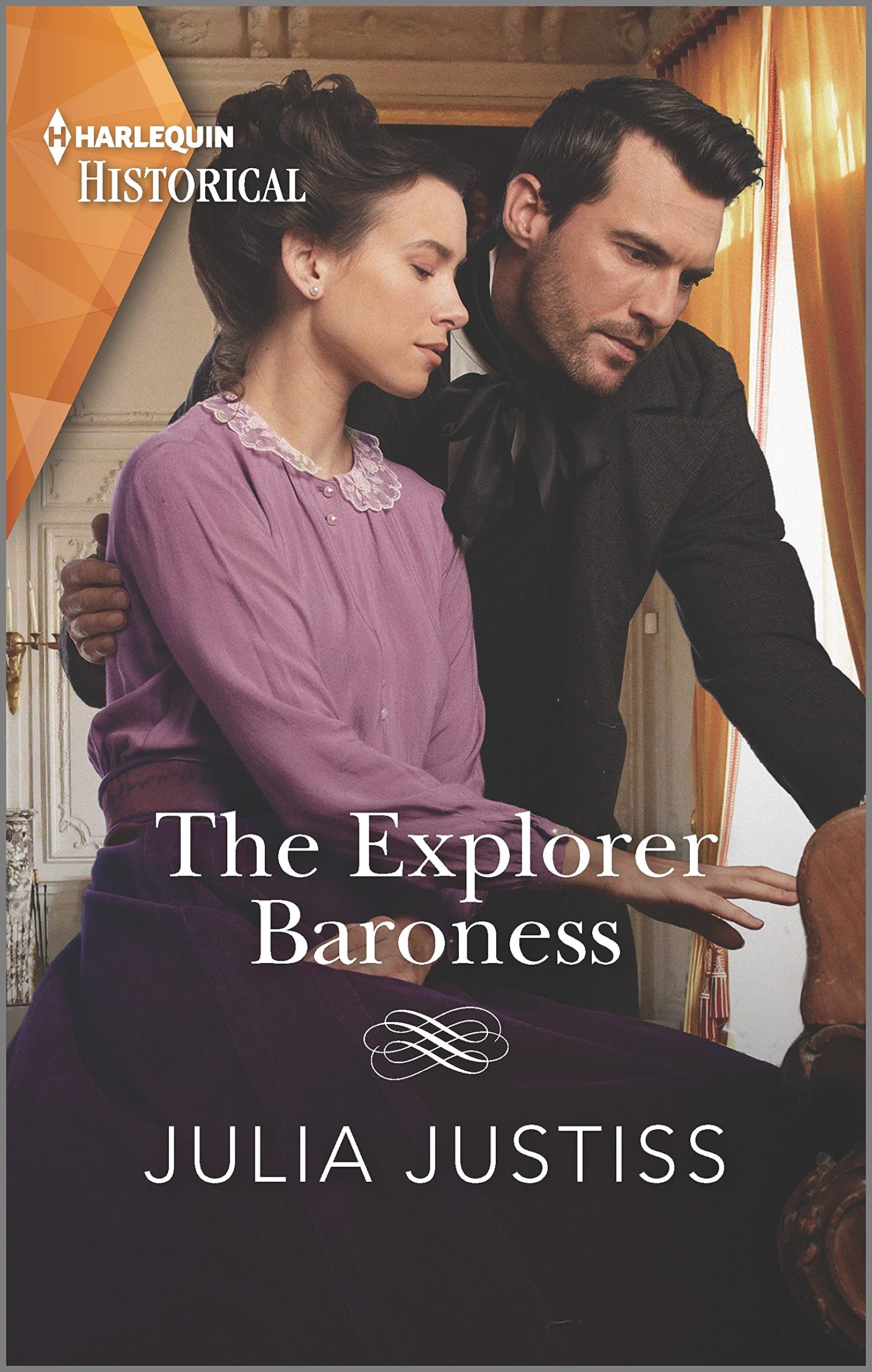 The Explorer Baroness (Heirs in Waiting, 3) Historical Fiction