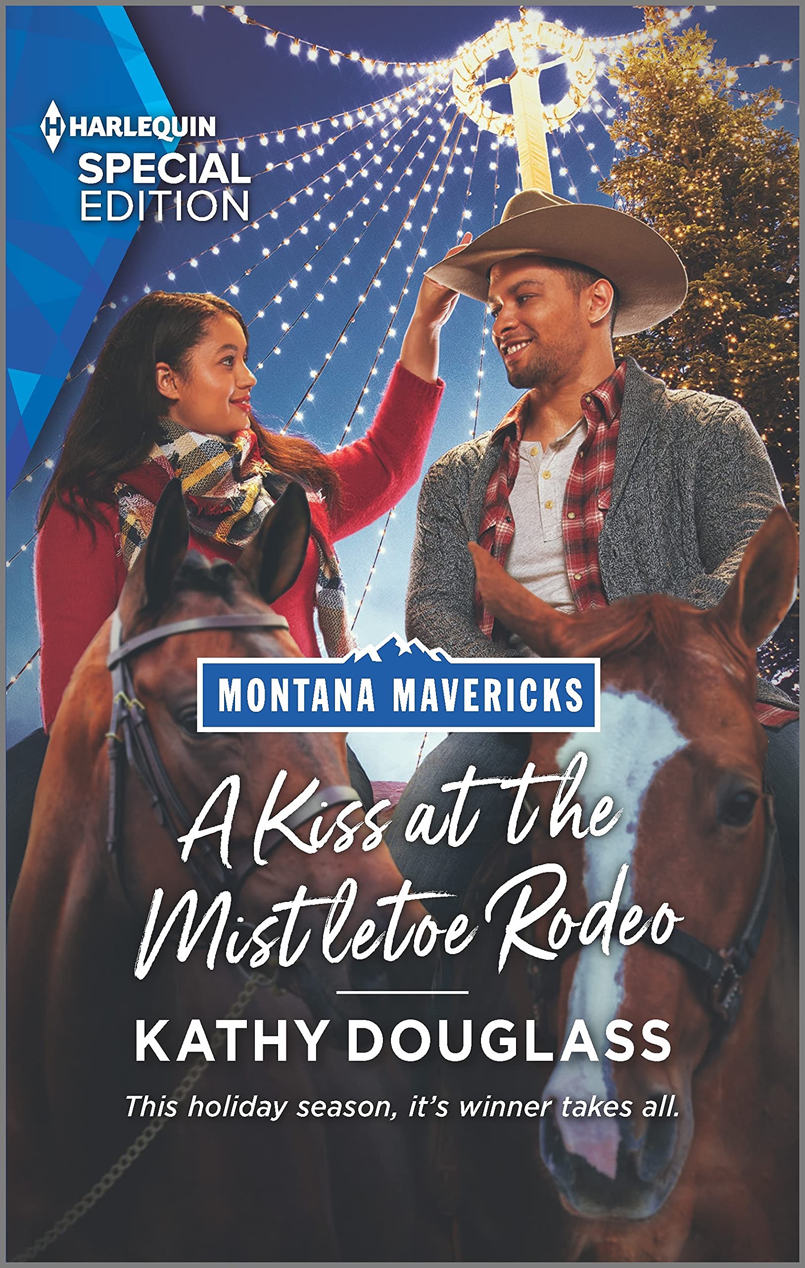 A Kiss at the Mistletoe Rodeo: An African American Christmas Romance Novel (Montana Mavericks: The Real Cowboys of Bronco Heights, 5) Holiday Reading