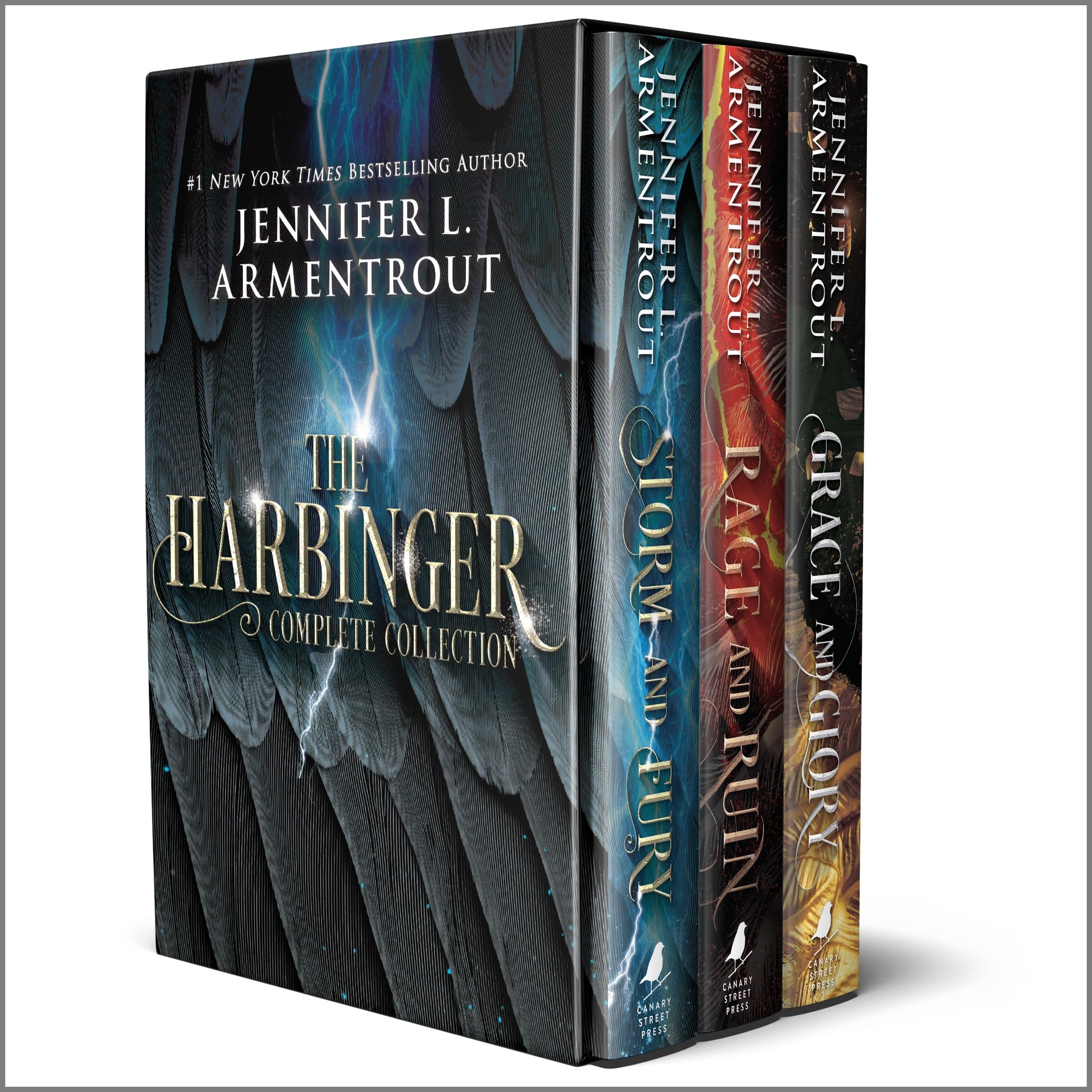 Jennifer Armentrout Harbinger Series Box Set: Storm and Fury, Rage and Ruin, Grace and Glory Action & Adventure
