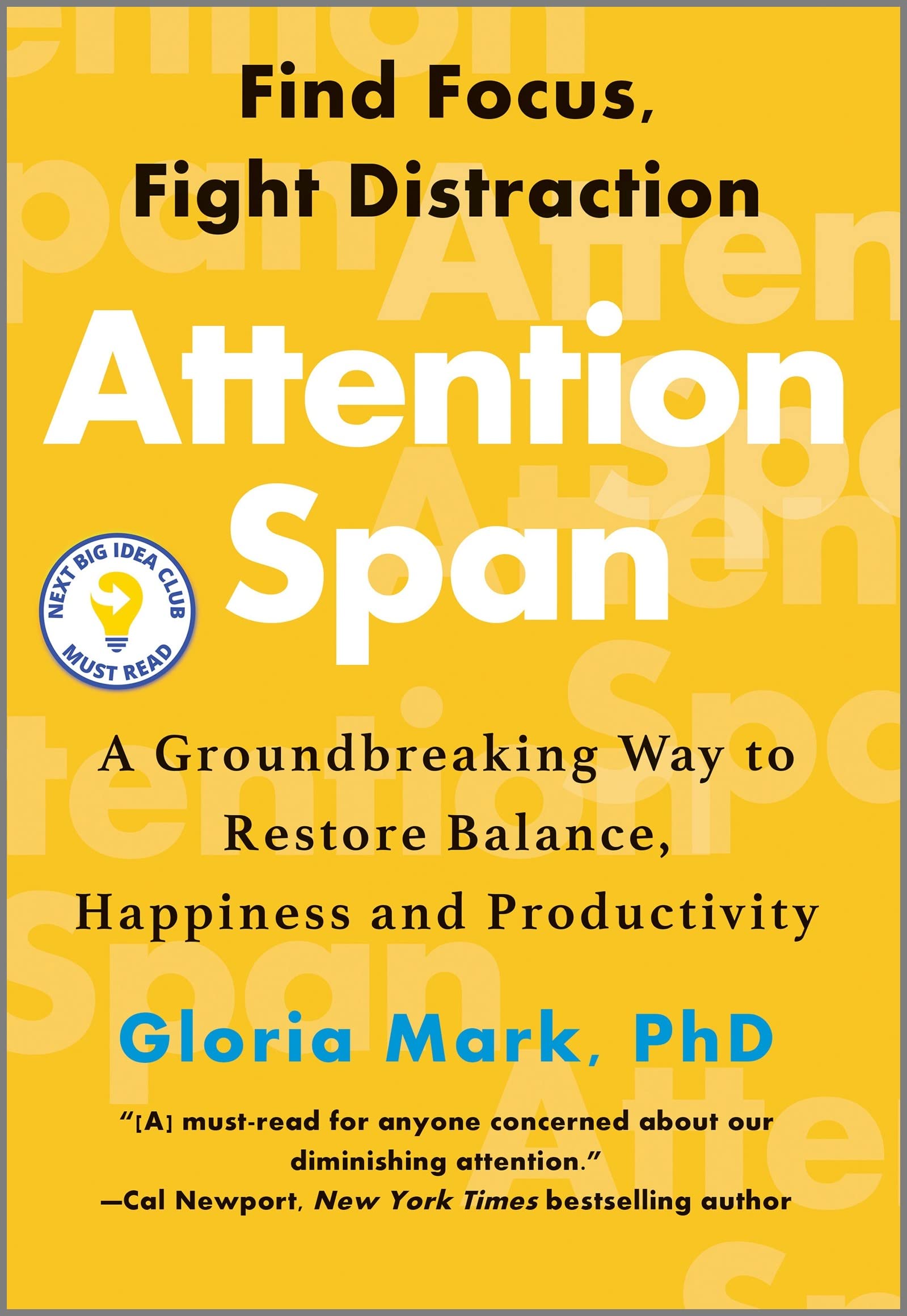 Attention Span: A Groundbreaking Way to Restore Balance, Happiness and Productivity―A Must-Read Guide to Dealing with Distractions and Regaining Focus in the Modern World Law