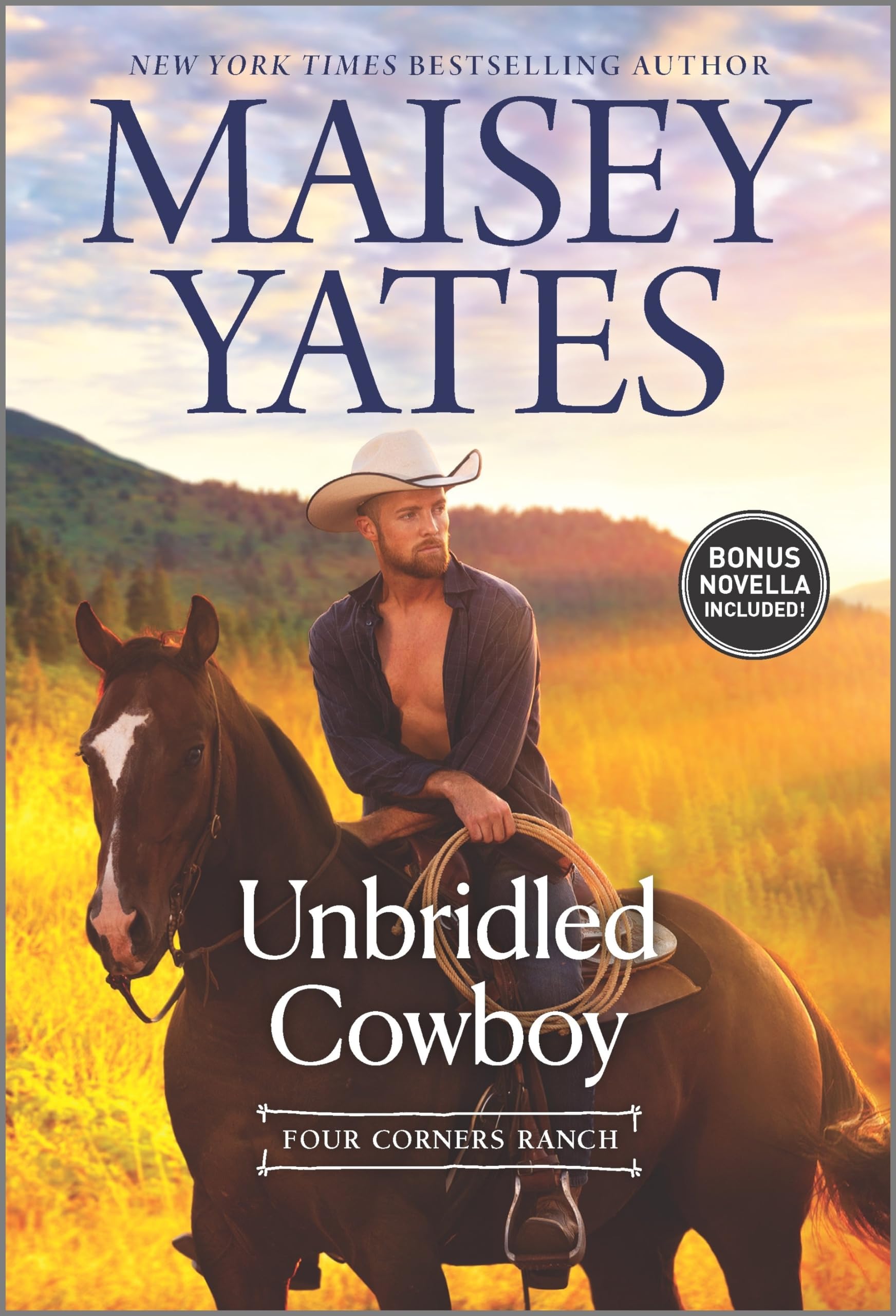 Unbridled Cowboy: A Christmas Romance Novel (Four Corners Ranch, Band 1) Social Sciences