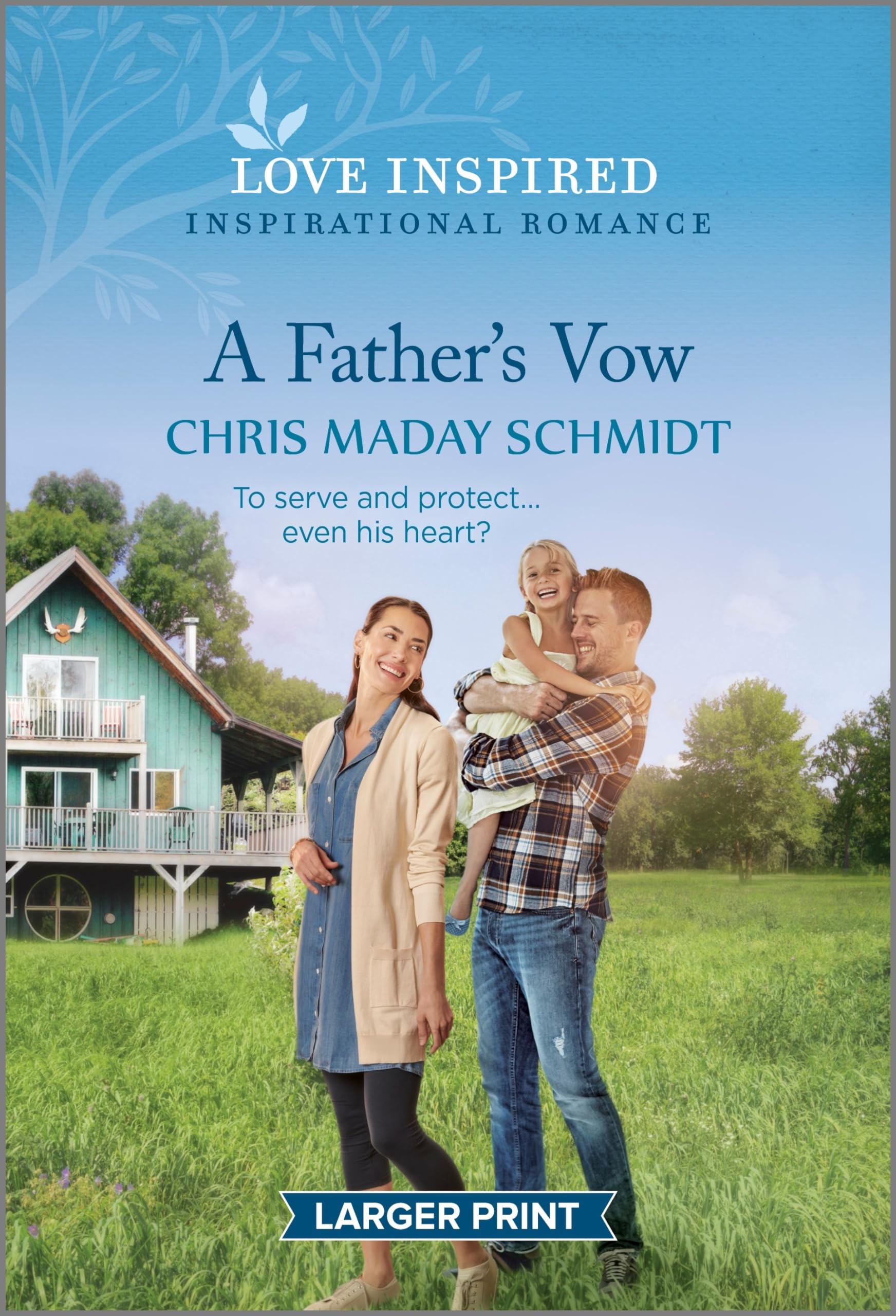 A Father's Vow: An Uplifting Inspirational Romance (Love Inspired, 1) Social Sciences