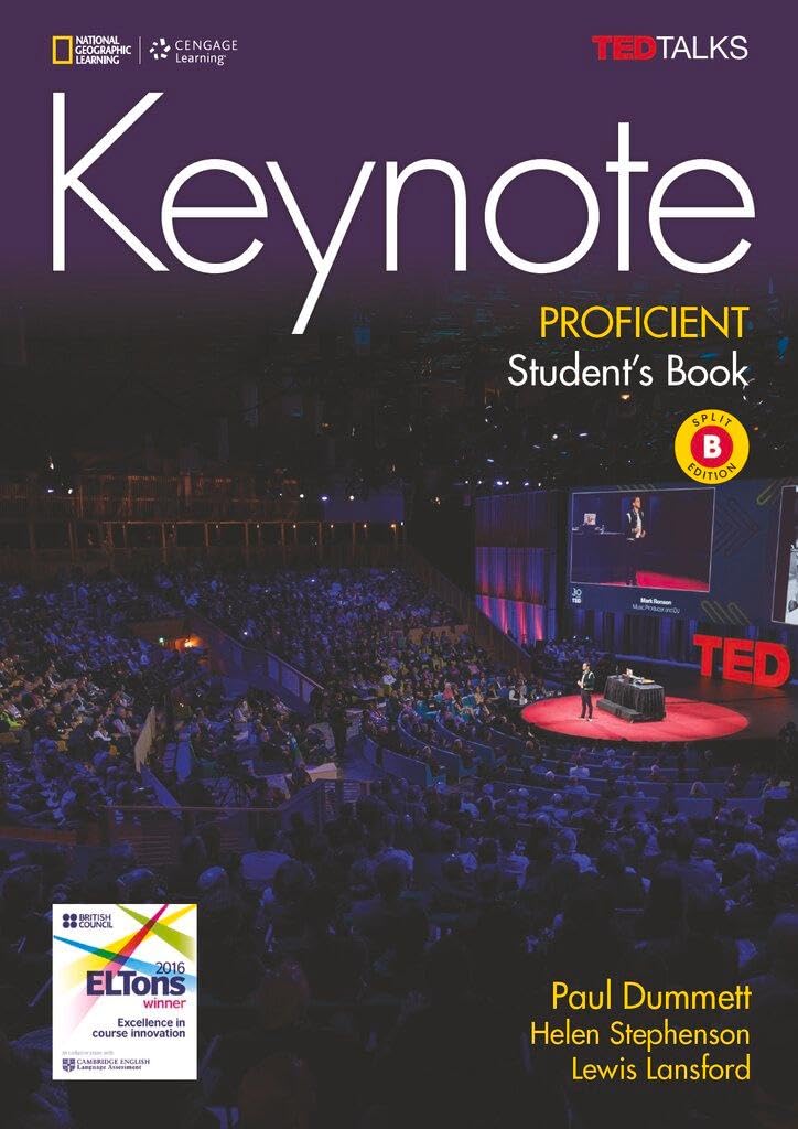Keynote C2.1/C2.2: Proficient - Student's Book (Split Edition B) + DVD Foreign Languages ​​& Dictionaries