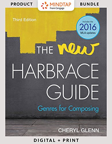 The New Harbrace Guide + Lms Integrated Mindtap English, 1 Term - 6 Months Access Card: Genres for Composing Media & Communication
