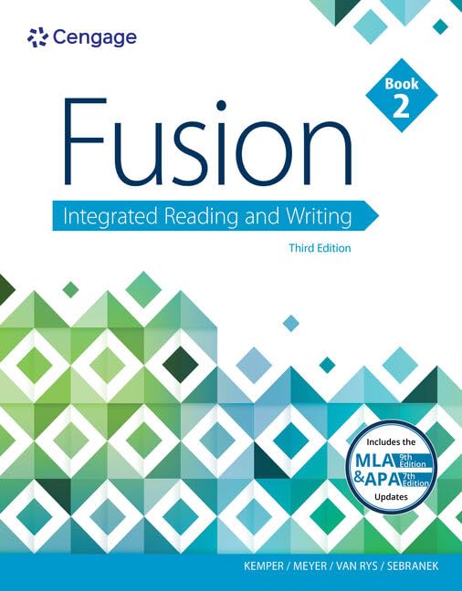 Fusion: Integrated Reading and Writing (2) (Mindtap Course List, Band 2) Business, Finance & Career