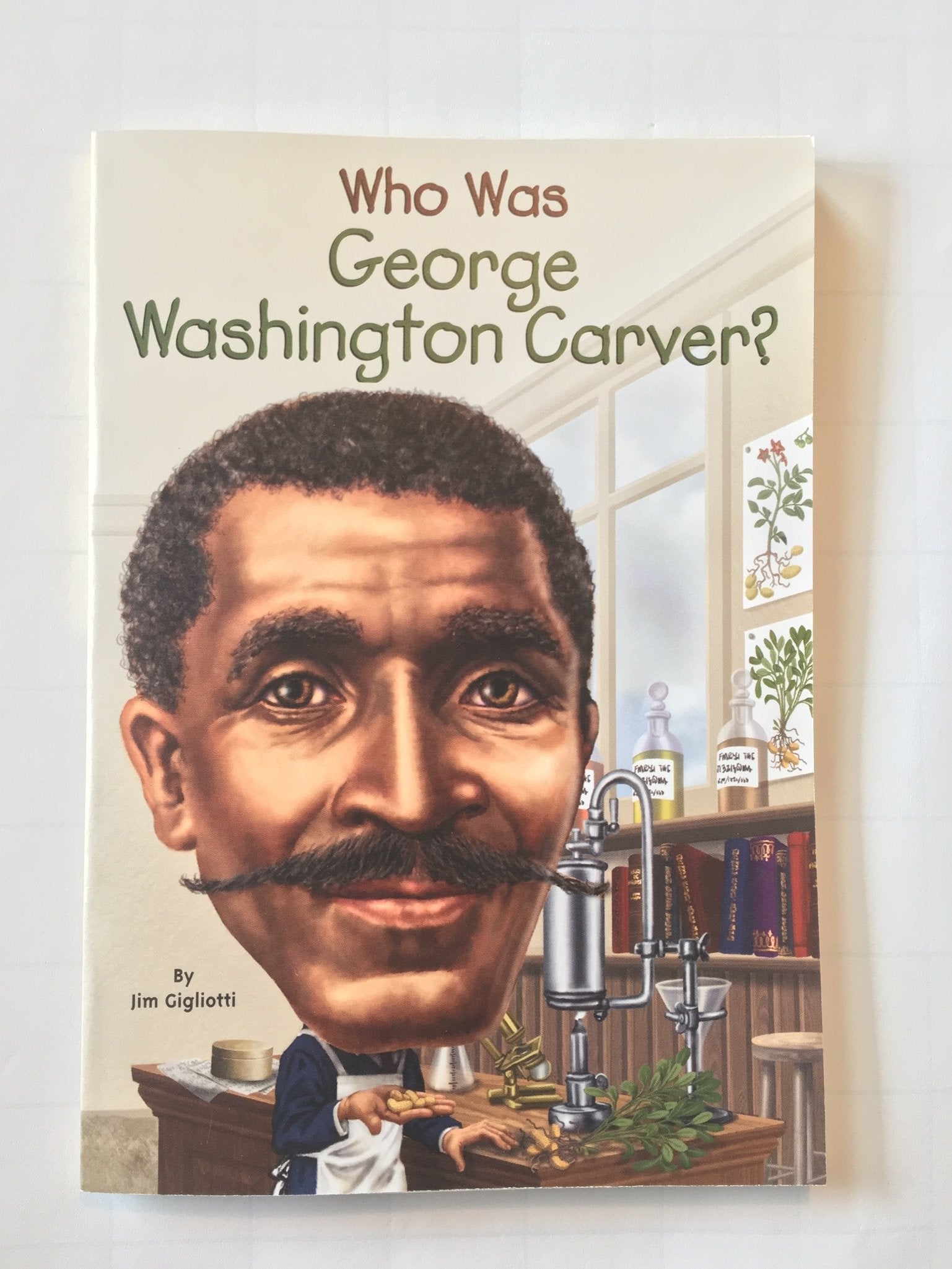 Who Was George Washington Carver? book