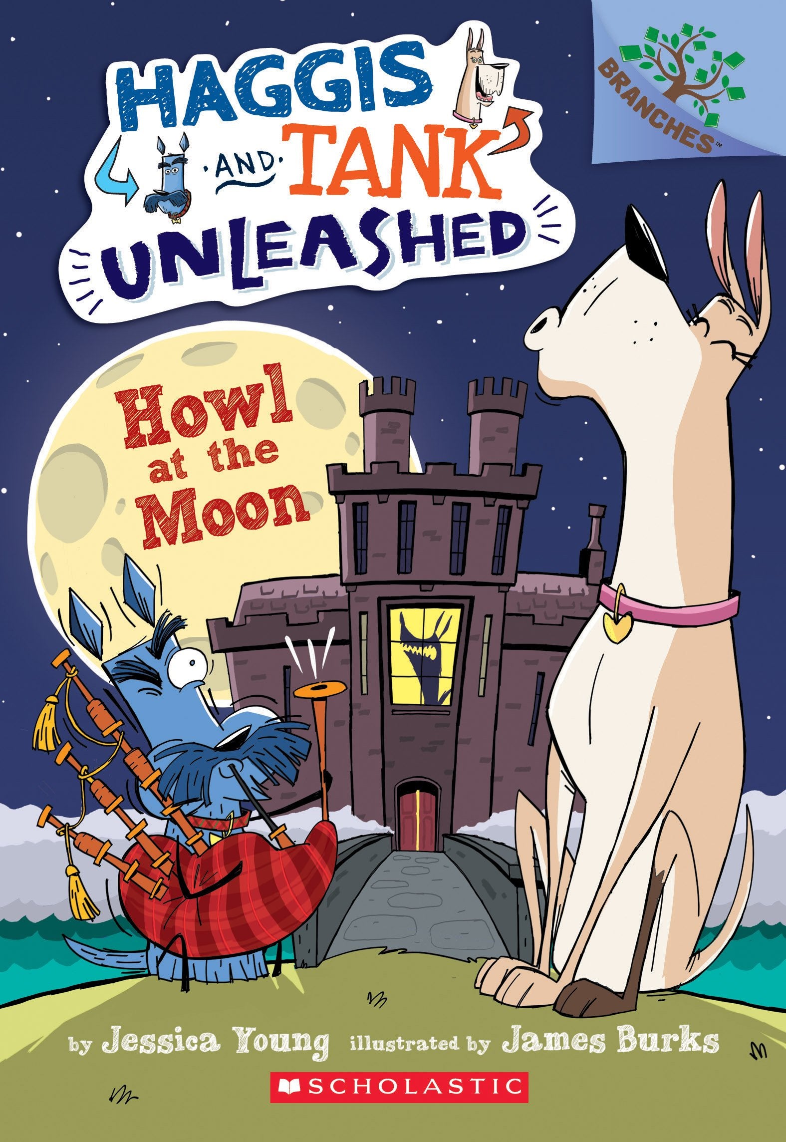 Howl at the Moon: A Branches Book (Haggis and Tank Unleashed #3) Novels & Short Stories