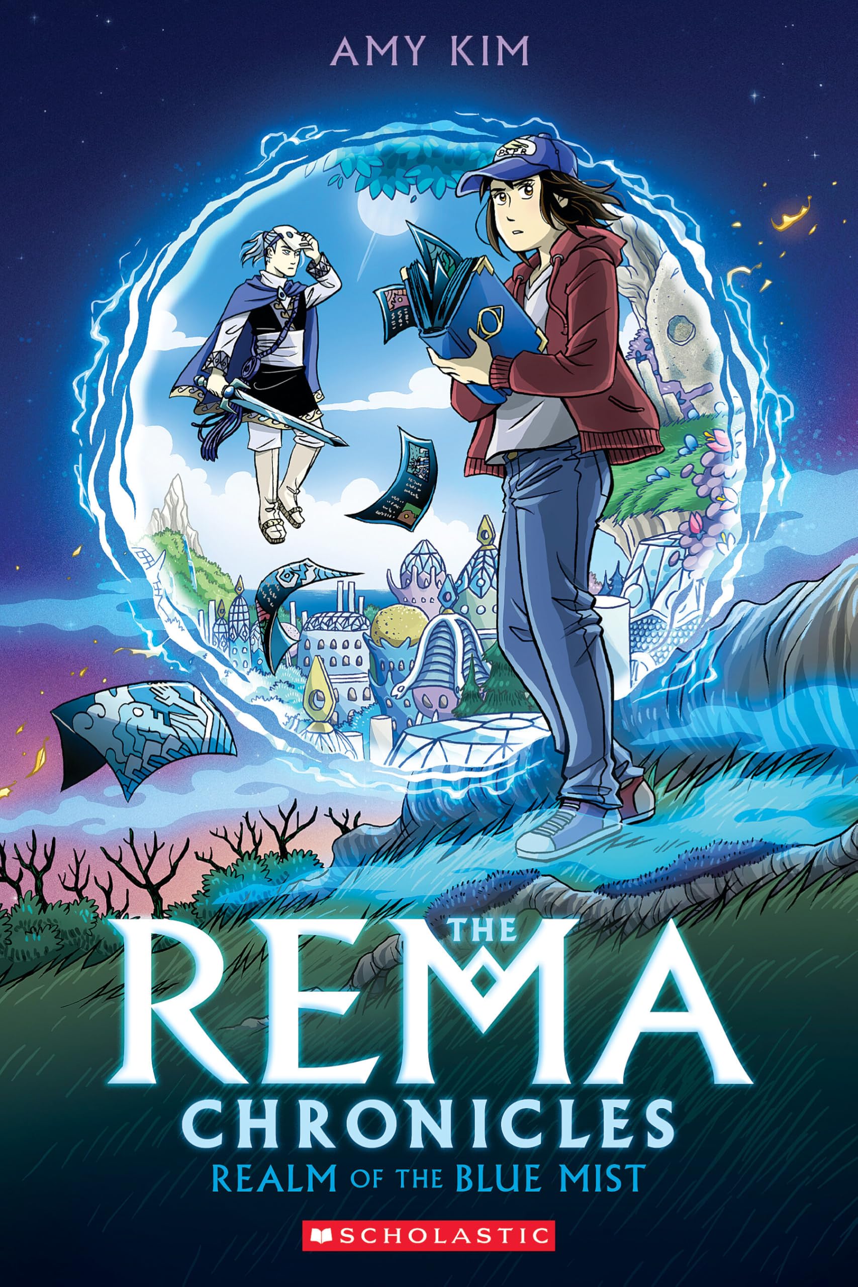 Realm of the Blue Mist: A Graphic Novel (The Rema Chronicles #1) Manga