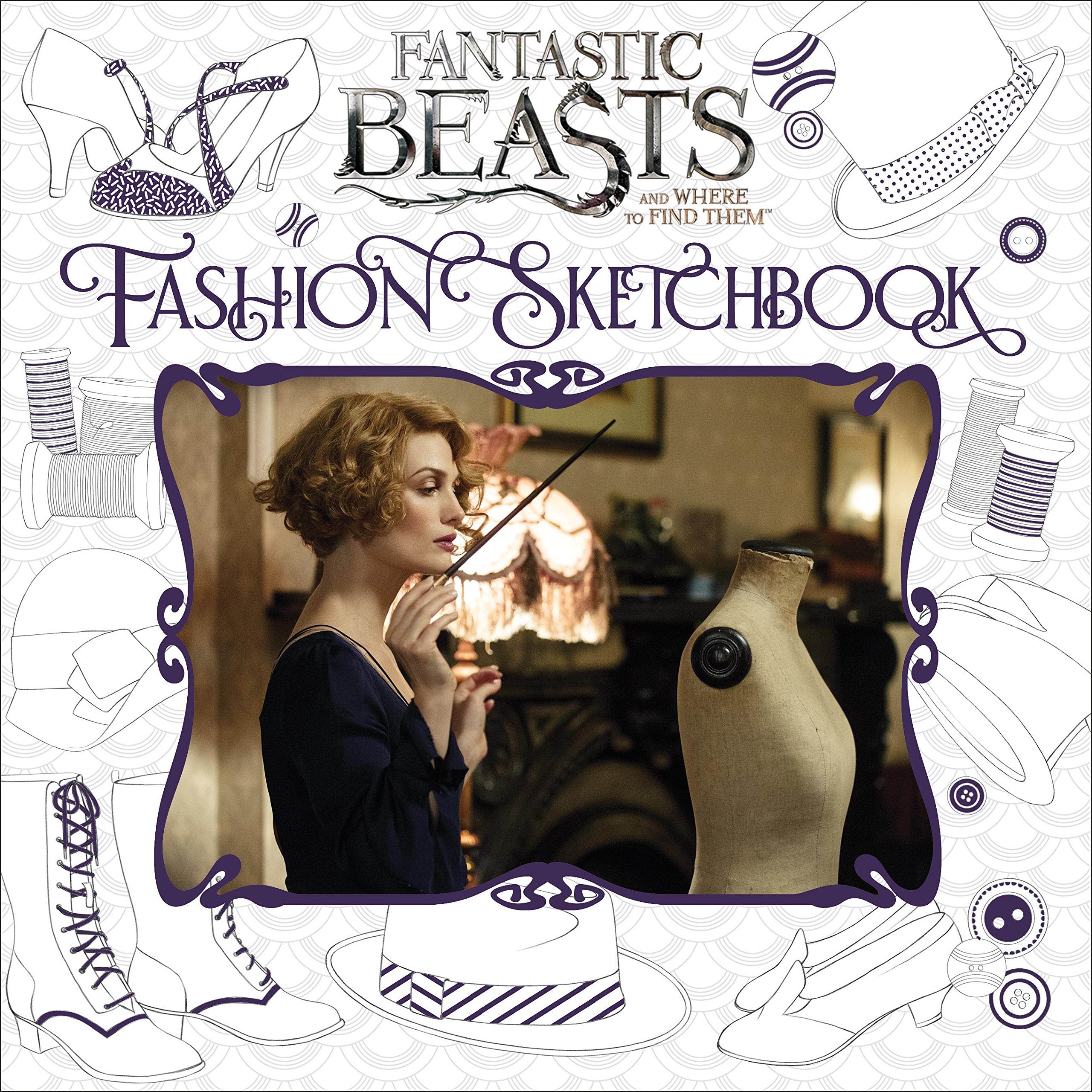Fashion Sketchbook (Fantastic Beasts and Where to Find Them) (ANGLAIS) book