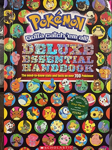 Pokemon Deluxe Essential Handbook B&N exclusive edition with Vinyl Poster Books