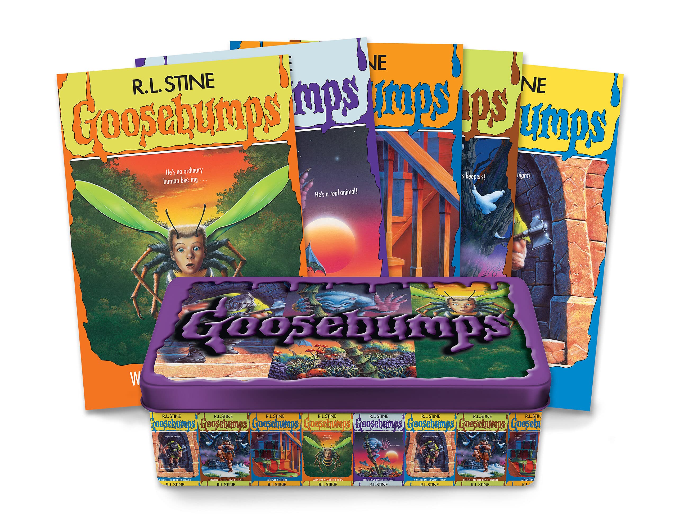 Goosebumps: Monster Blood / Why I'm Afraid of Bees / A Night in Terror Tower / The Beast from the East / Legend of the Lost Legend Horror & Mystery