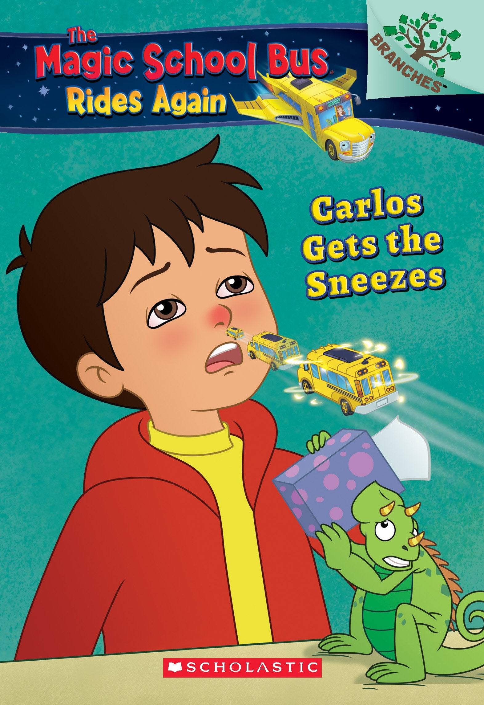 Carlos Gets the Sneezes (Magic School Bus Rides Again) Non-fiction