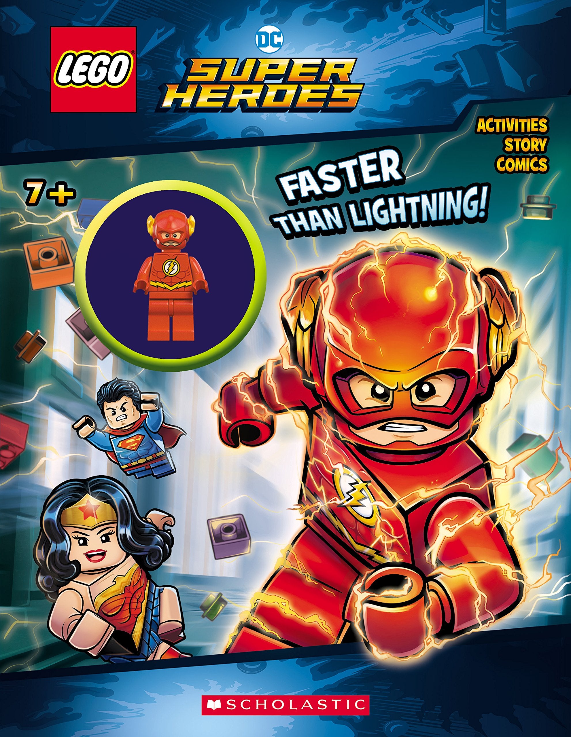 Faster Than Lightning! (Lego DC Super Heroes) Manga
