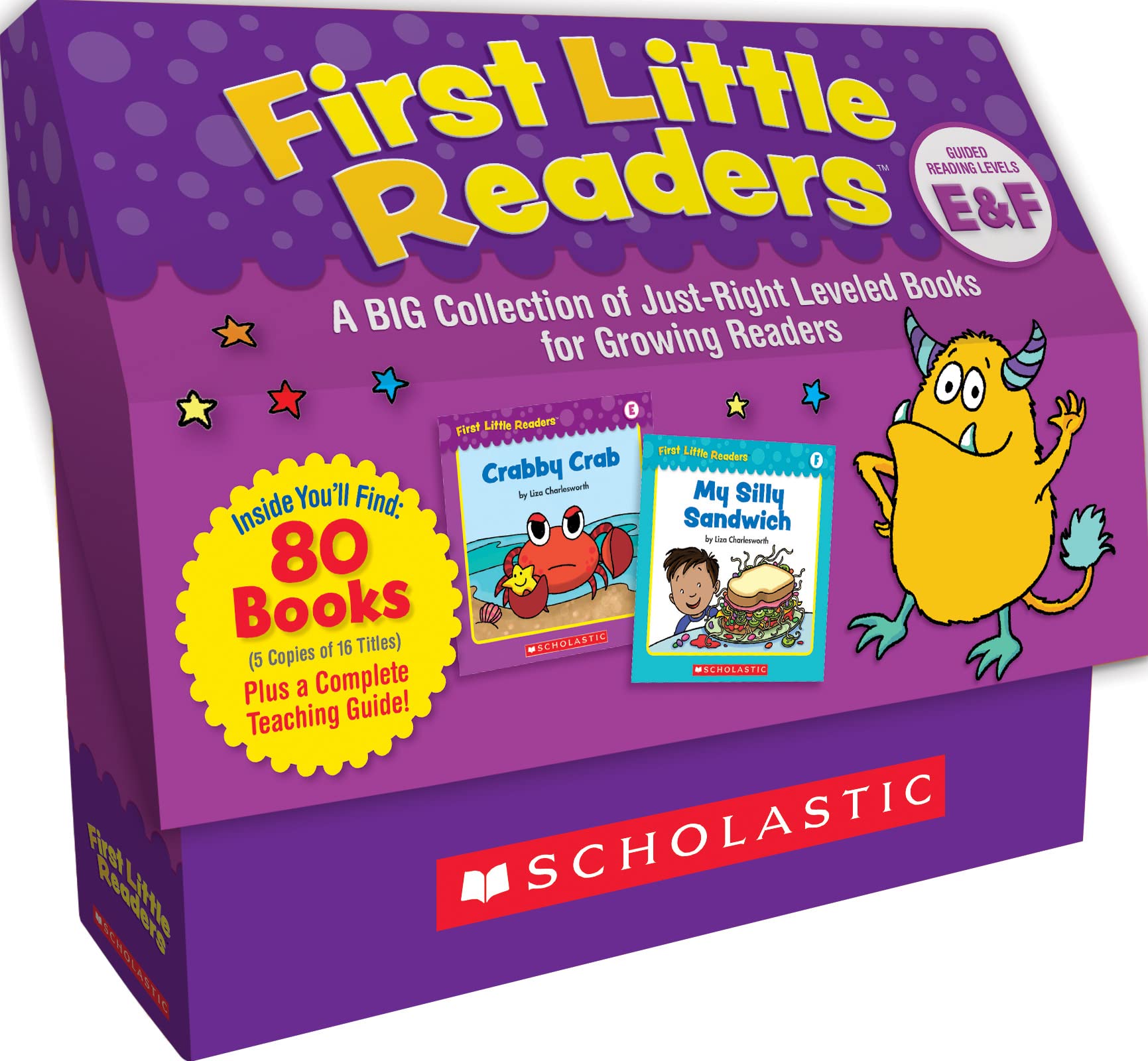 First Little Readers Box Set: Levels E & F: A Big Collection of Just-Right Leveled Books for Growing Readers Study Guides