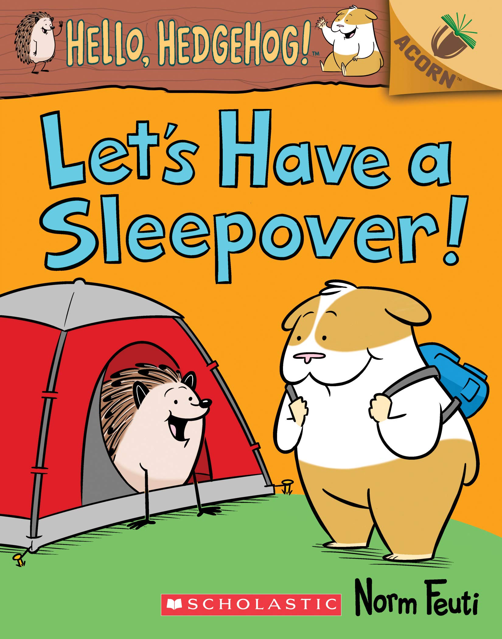 Let's Have a Sleepover!: An Acorn Book (Hello, Hedgehog! #2), Volume 2 (Hello, Hedgehog! Scholastic Acorn, 2, Band 2) Leisure & Fun