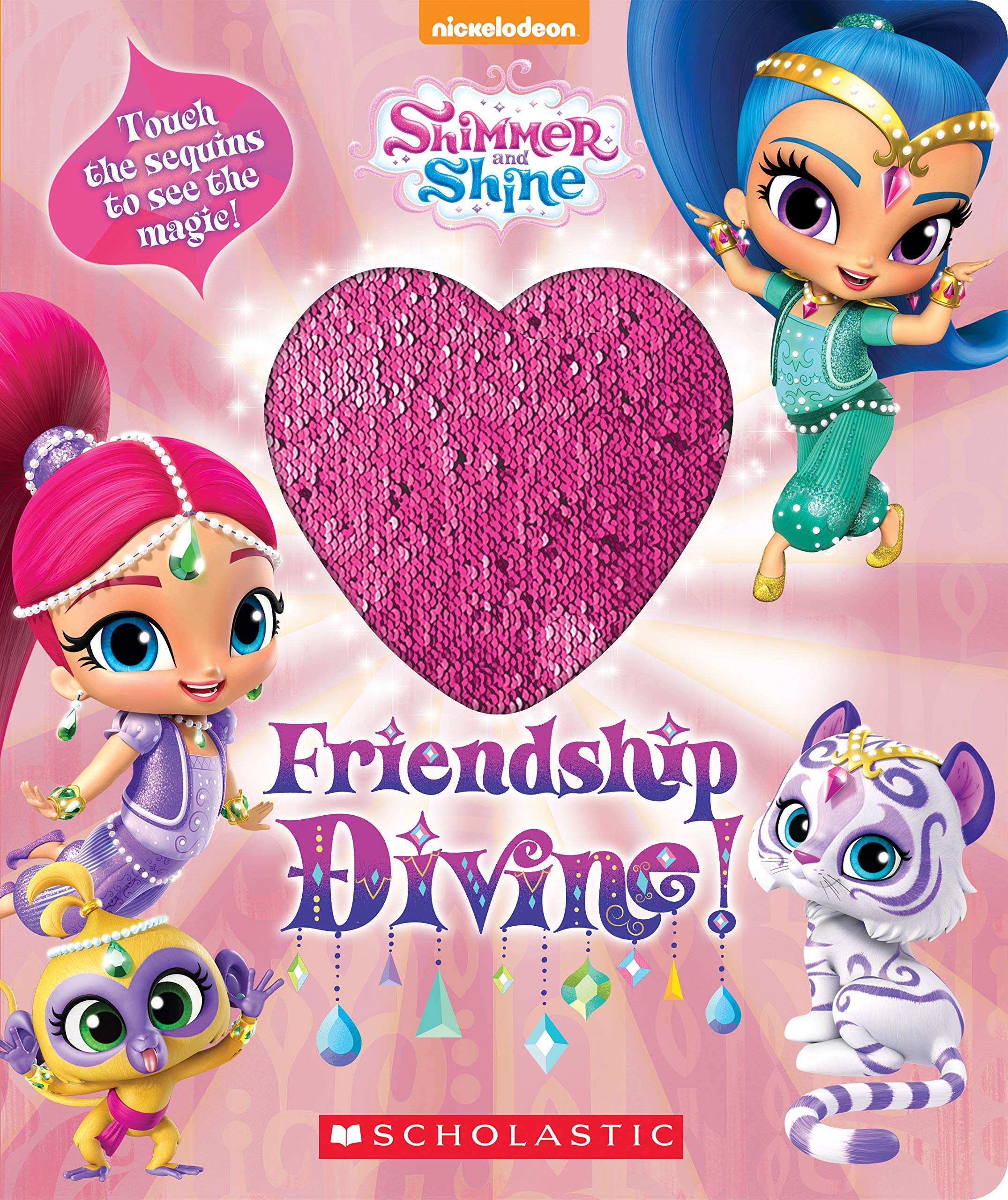 Friendship Divine! (Shimmer and Shine Magic Sequins Book) Non-fiction