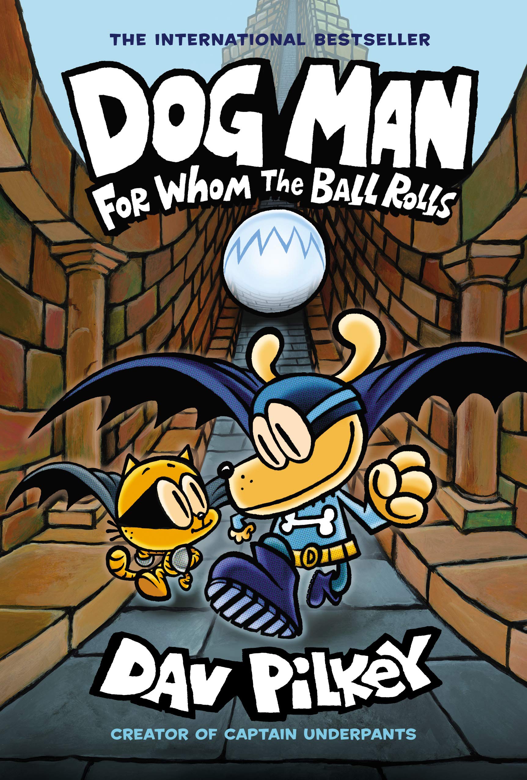 Dog Man: For Whom the Ball Rolls: A Graphic Novel (Dog Man #7): From the Creator of Captain Underpants Manga