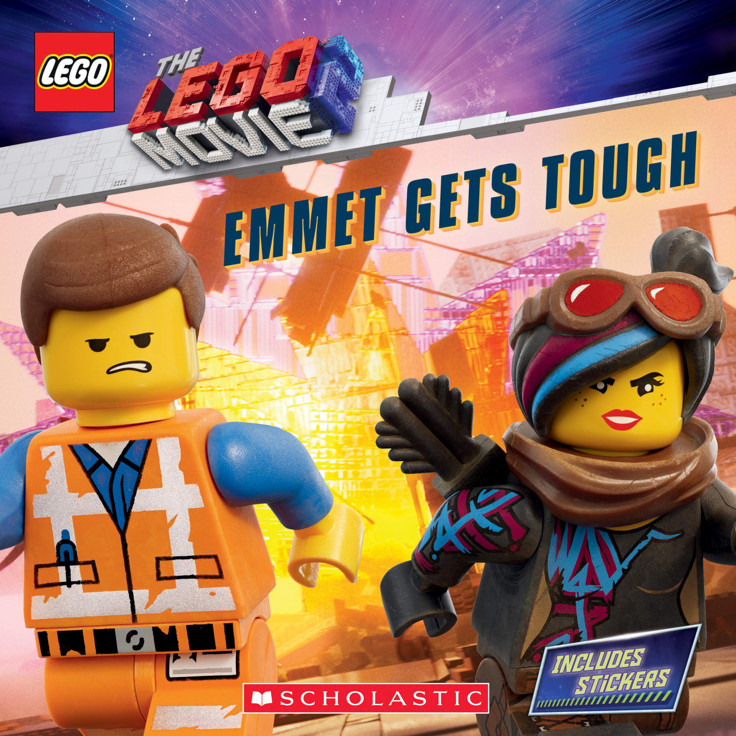 Emmet Gets Tough (The LEGO MOVIE 2: Storybook with Stickers) book