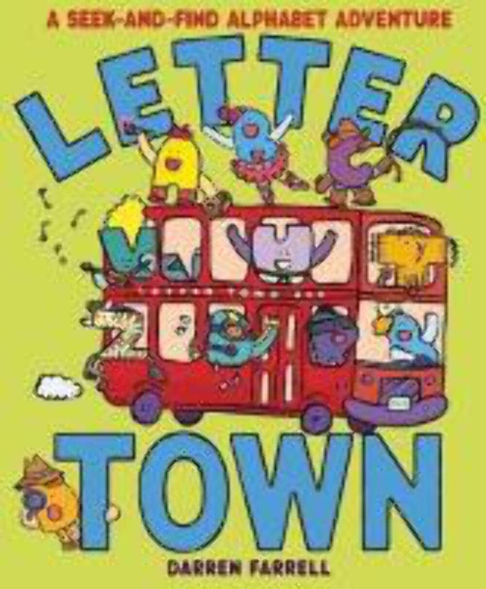 Letter Town: A Seek-And-Find Alphabet Adventure Books