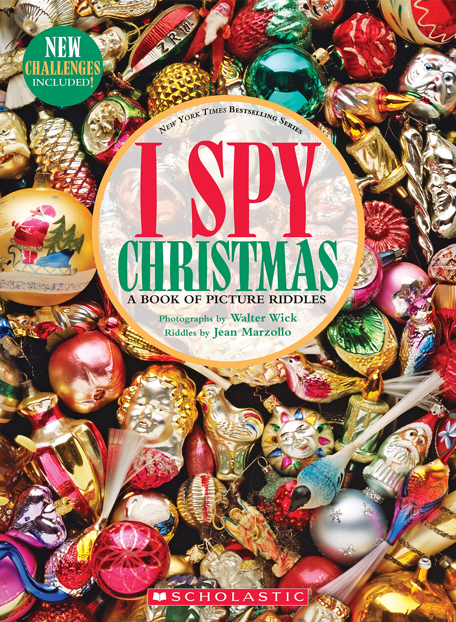 I Spy Christmas: A Book of Picture Riddles Non-fiction