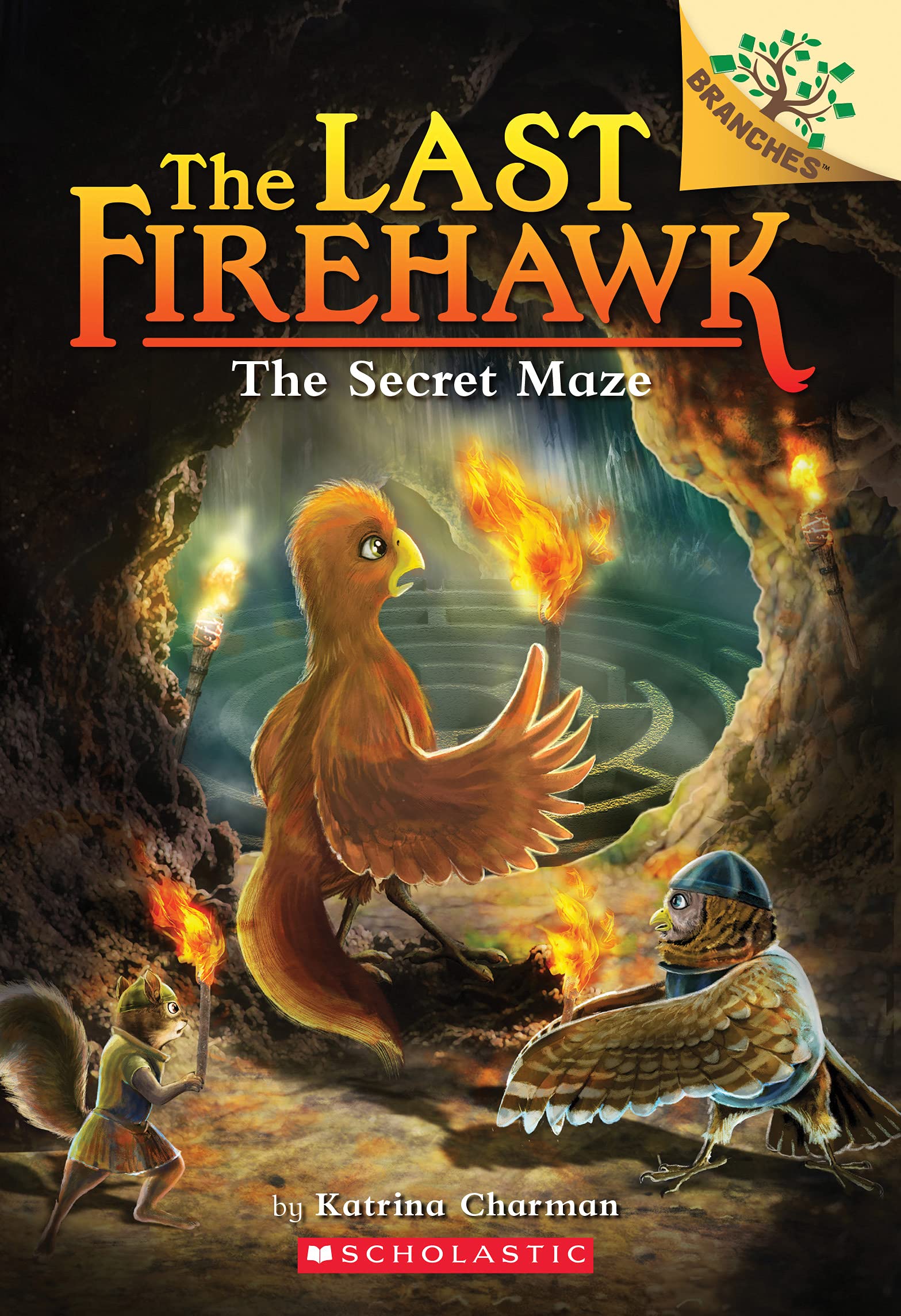 The Secret Maze: A Branches Book (The Last Firehawk #10) Novels & Short Stories