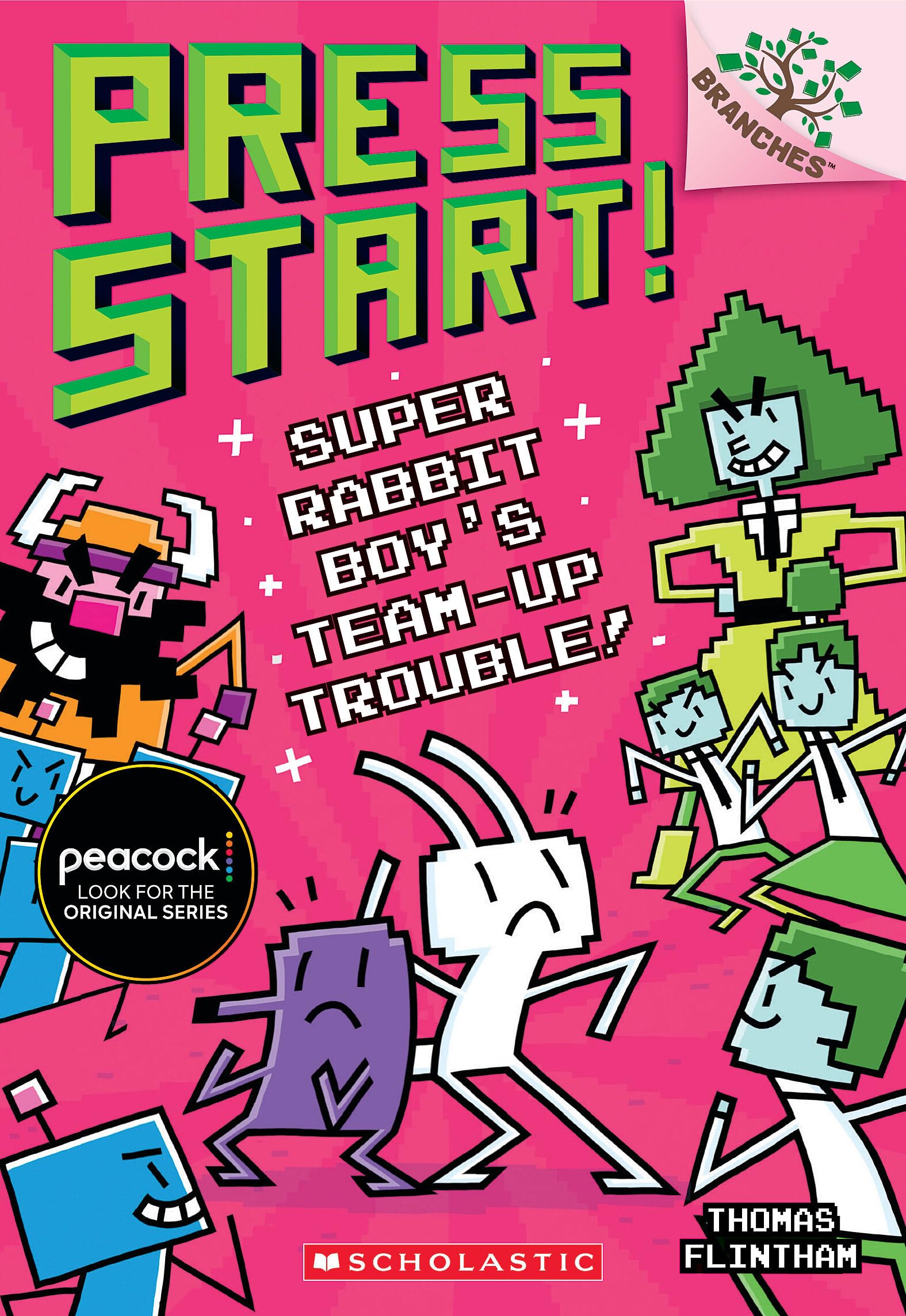 Super Rabbit Boy's Team-Up Trouble!: A Branches Book (Press Start! #10), Volume 10 (Scholastic Branches: Press Start!, 10, Band 10) Leisure & Fun