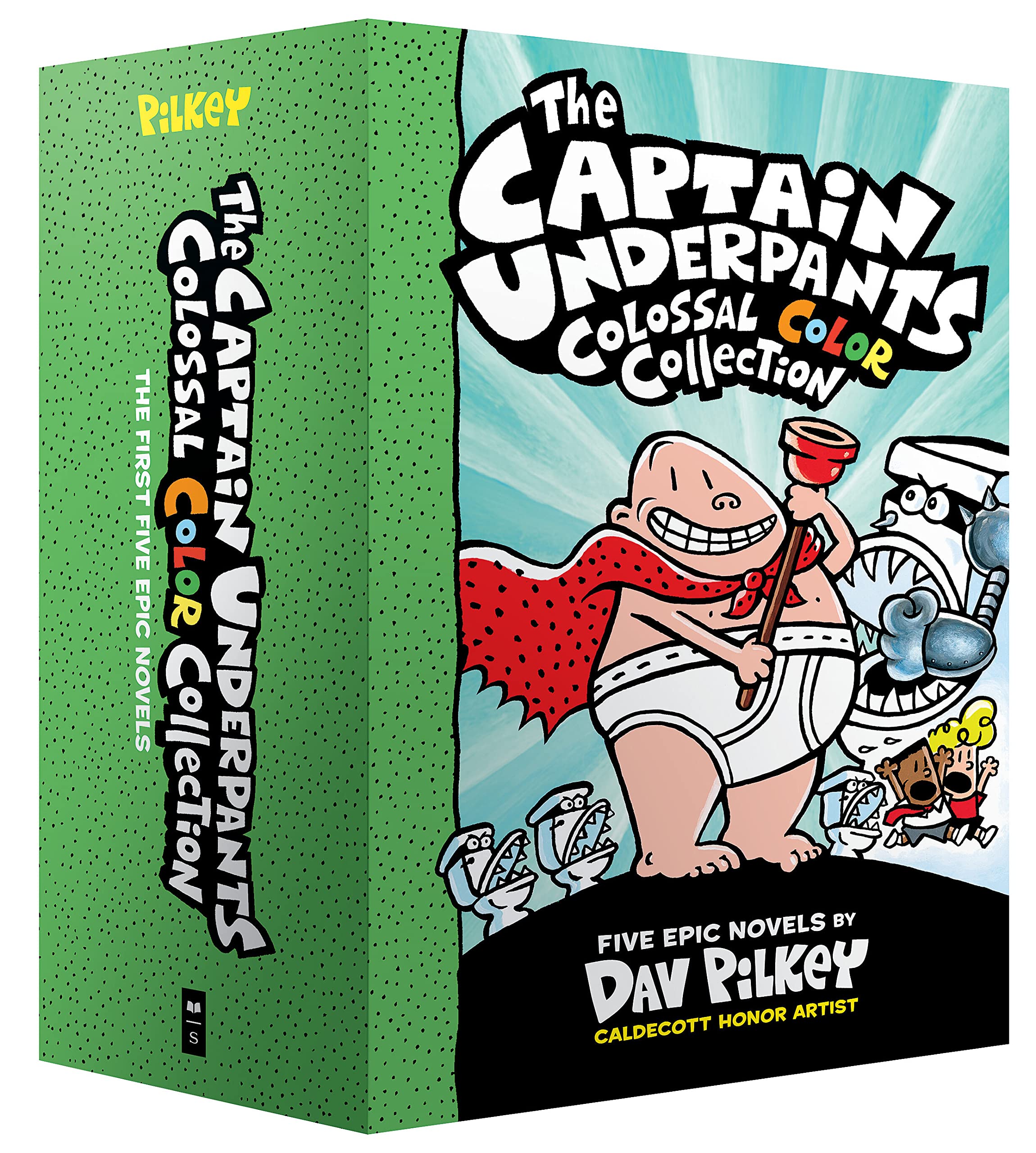 The Captain Underpants Colossal Color Collection (Captain Underpants, 1-5, Band 5) Manga