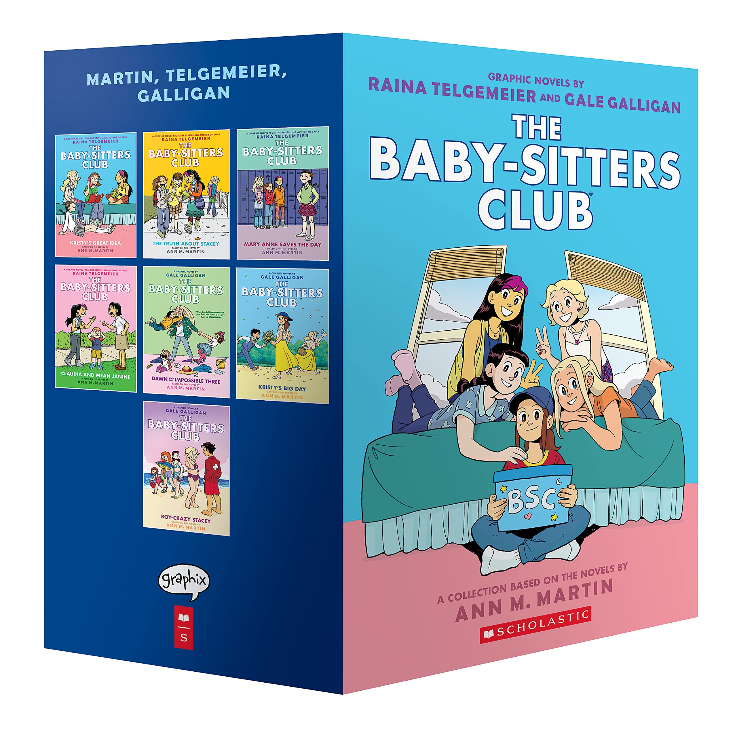 The Baby-sitters Club 1-7: Full-Color Edition Manga