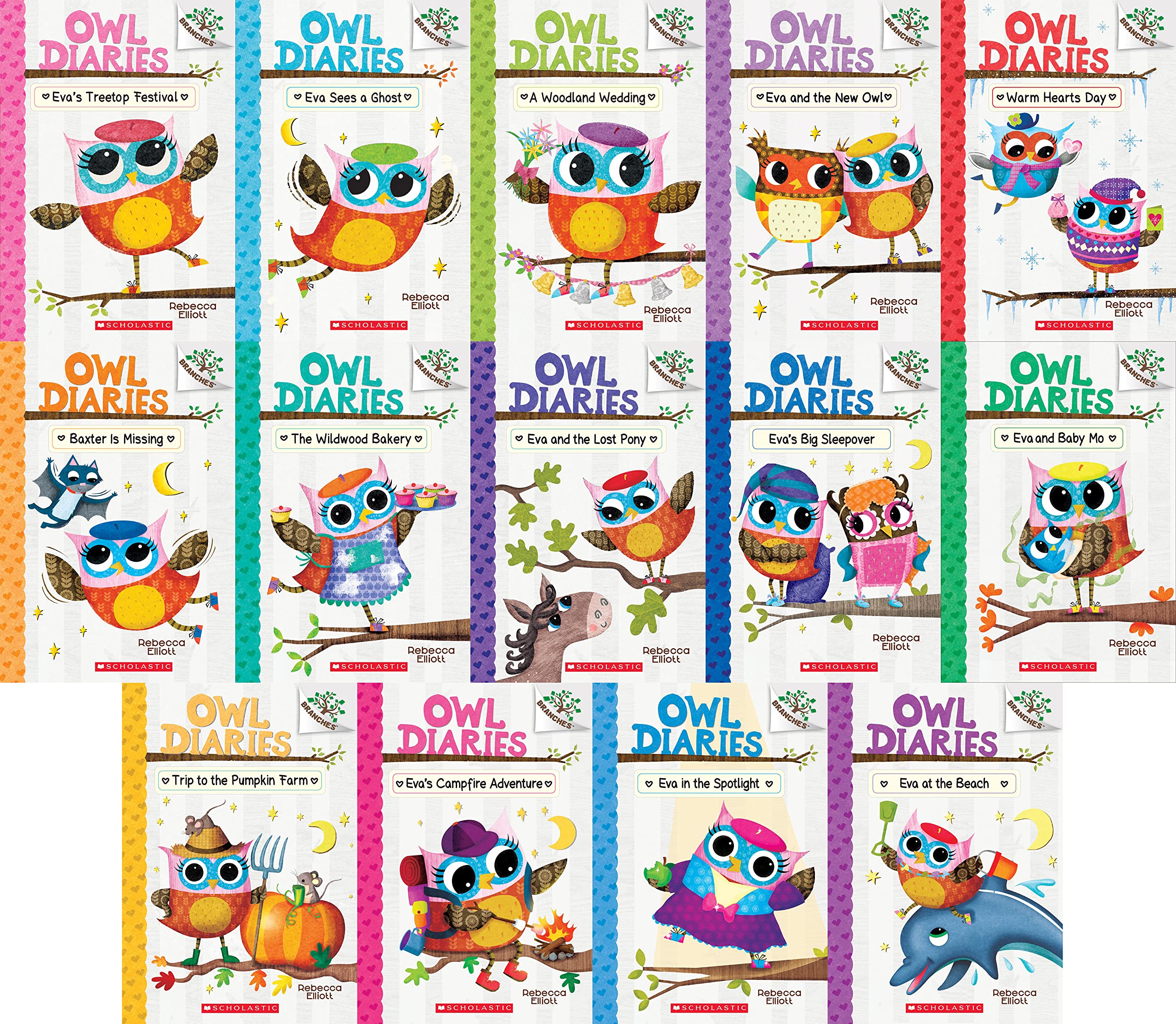 Owl Diaries Series Set, Books 1-16 Books